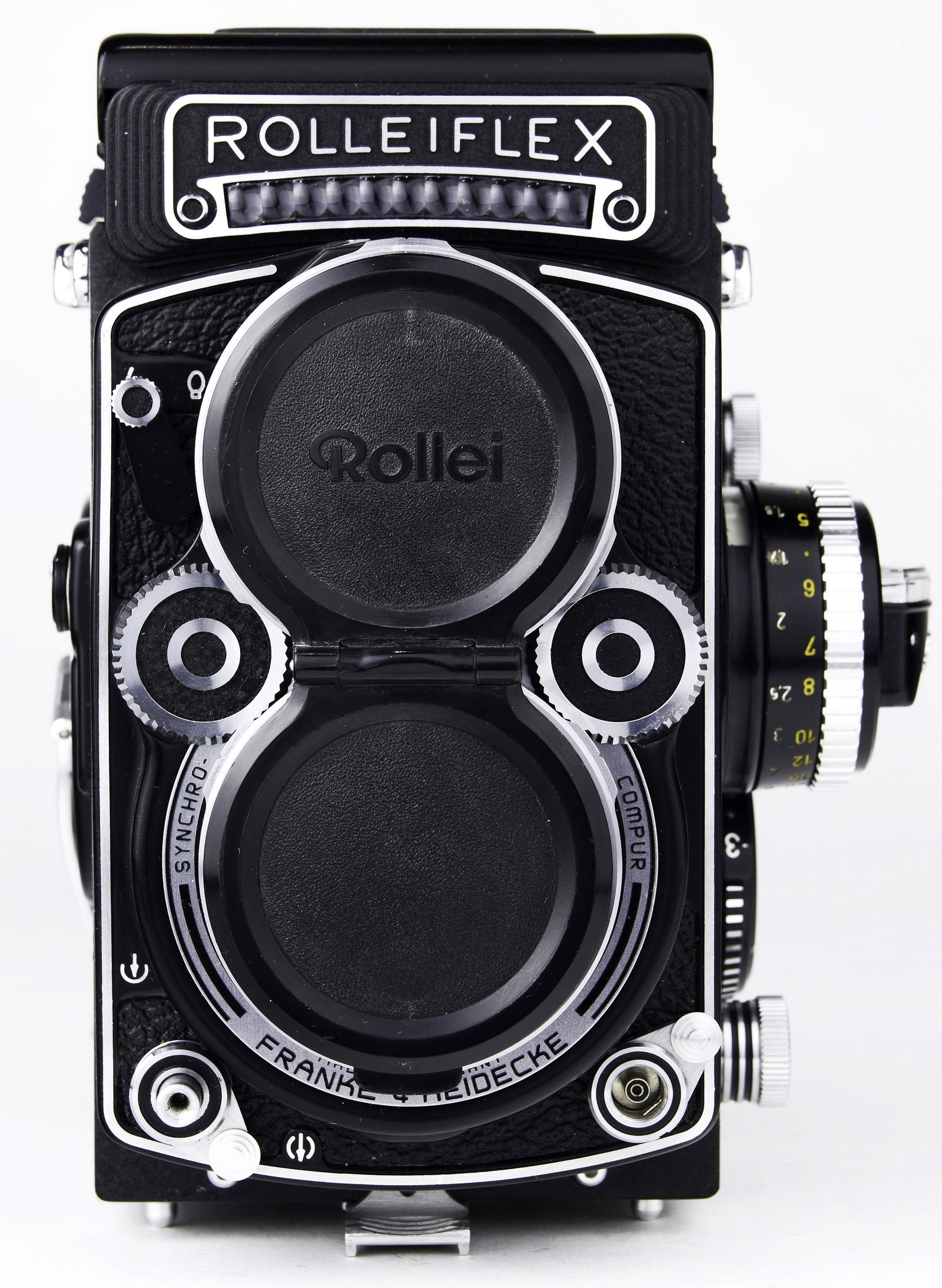 A Rolleiflex 2.8F TLR Camera with Zeiss Planar 80mm (1 of 4)
