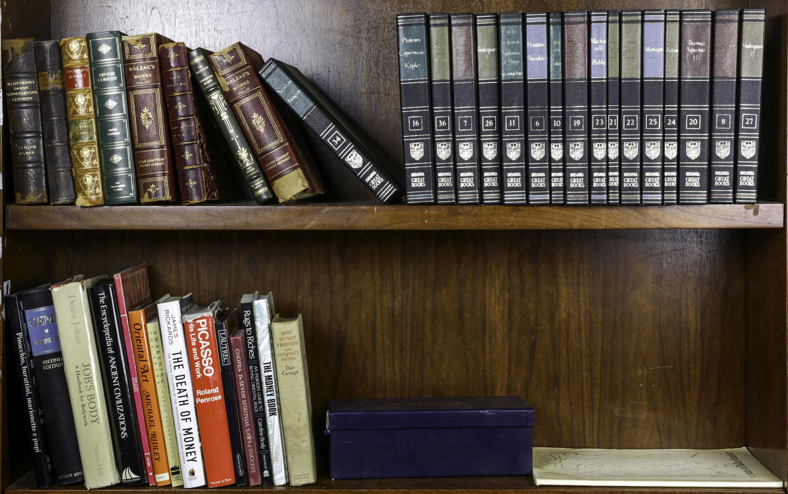 Two shelves of books (1 of 1)