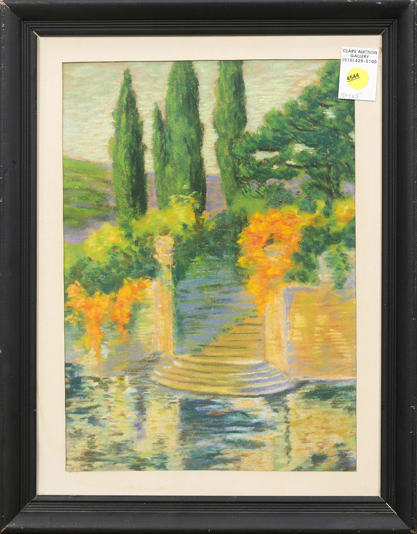 Pastel, Tuscan Landscape (1 of 2)