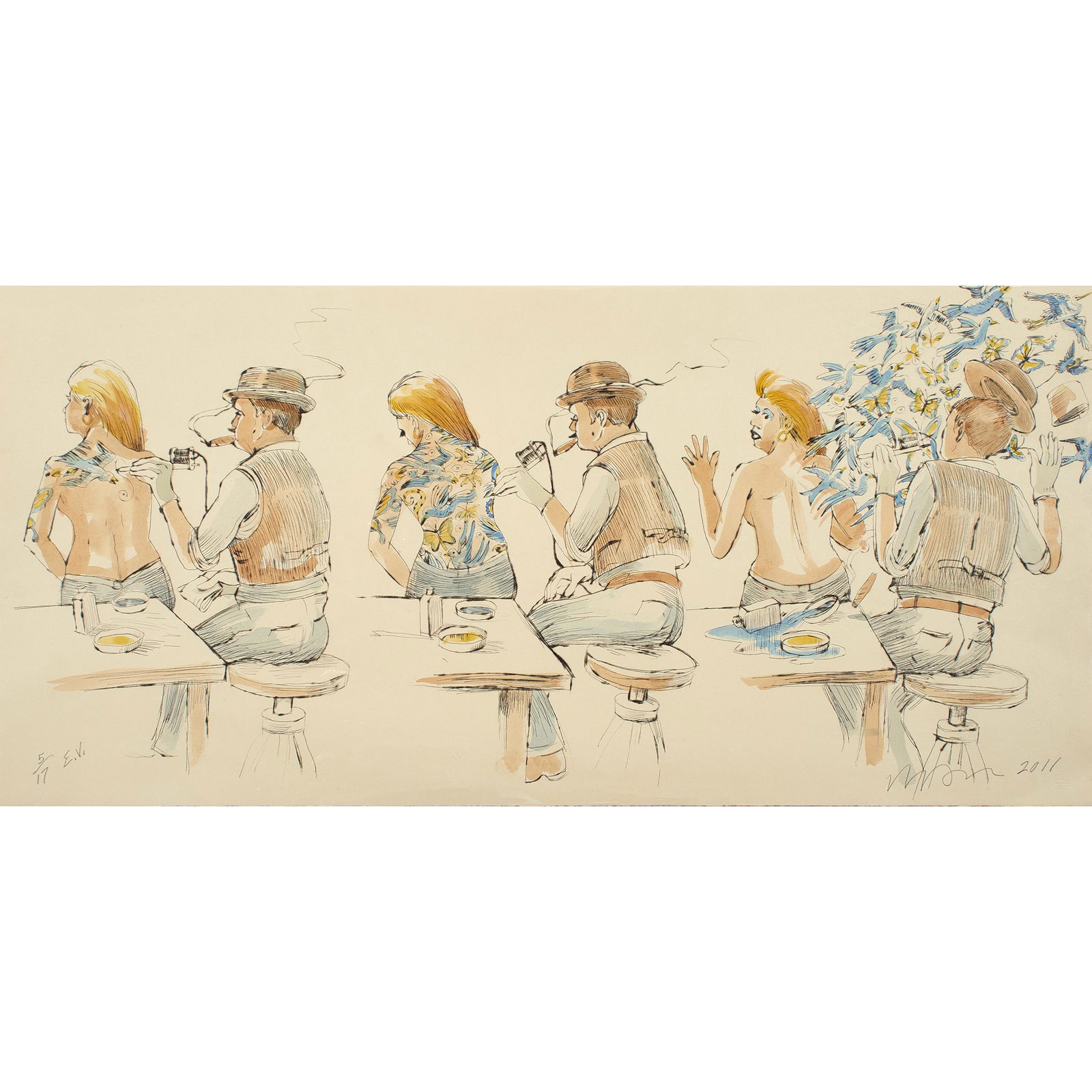 Print, Richard Shaw (1 of 3)