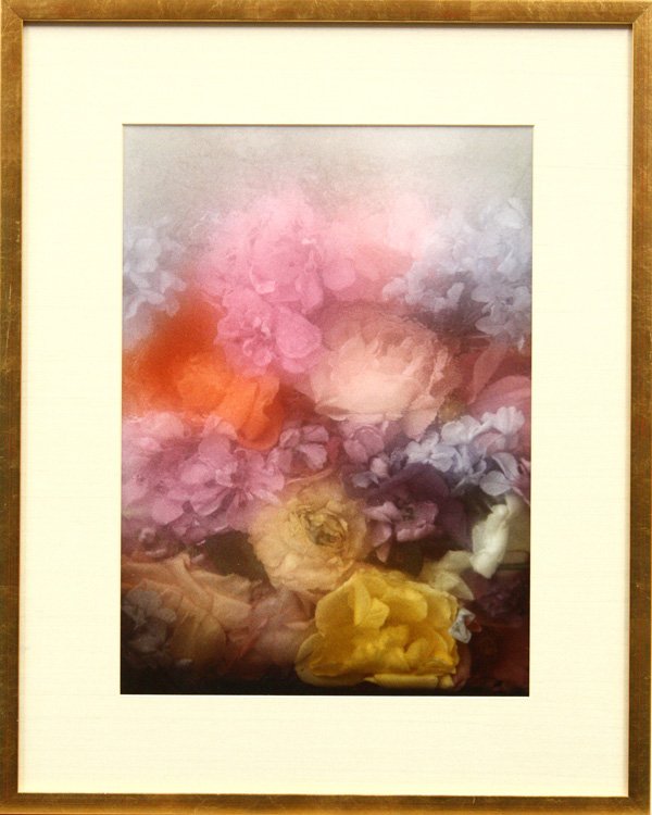 Photograph, David Hamilton, Peonies, Hydrangeas: Framed photograph, Peonies, by David Hamilton (English, b.1933), unsigned, sight: 15.75''h x 11.25''h, overall: 22.75''h x 18.25''w. Note: Additional paperwork available in office.