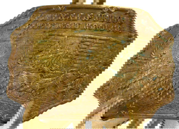 Union pacific cheap belt buckles