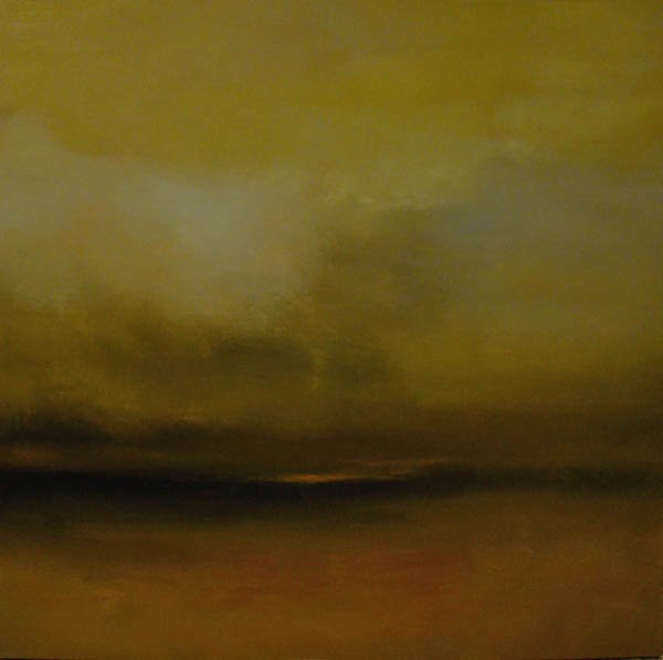 painting, Luc Leestemaker, Transfiguration 2000: Unframed oil on canvas, ''Transfiguration 2000,'' by Luc Leestemaker (Dutch/American, b.1957), signed verso, overall: 48''h x 48''w