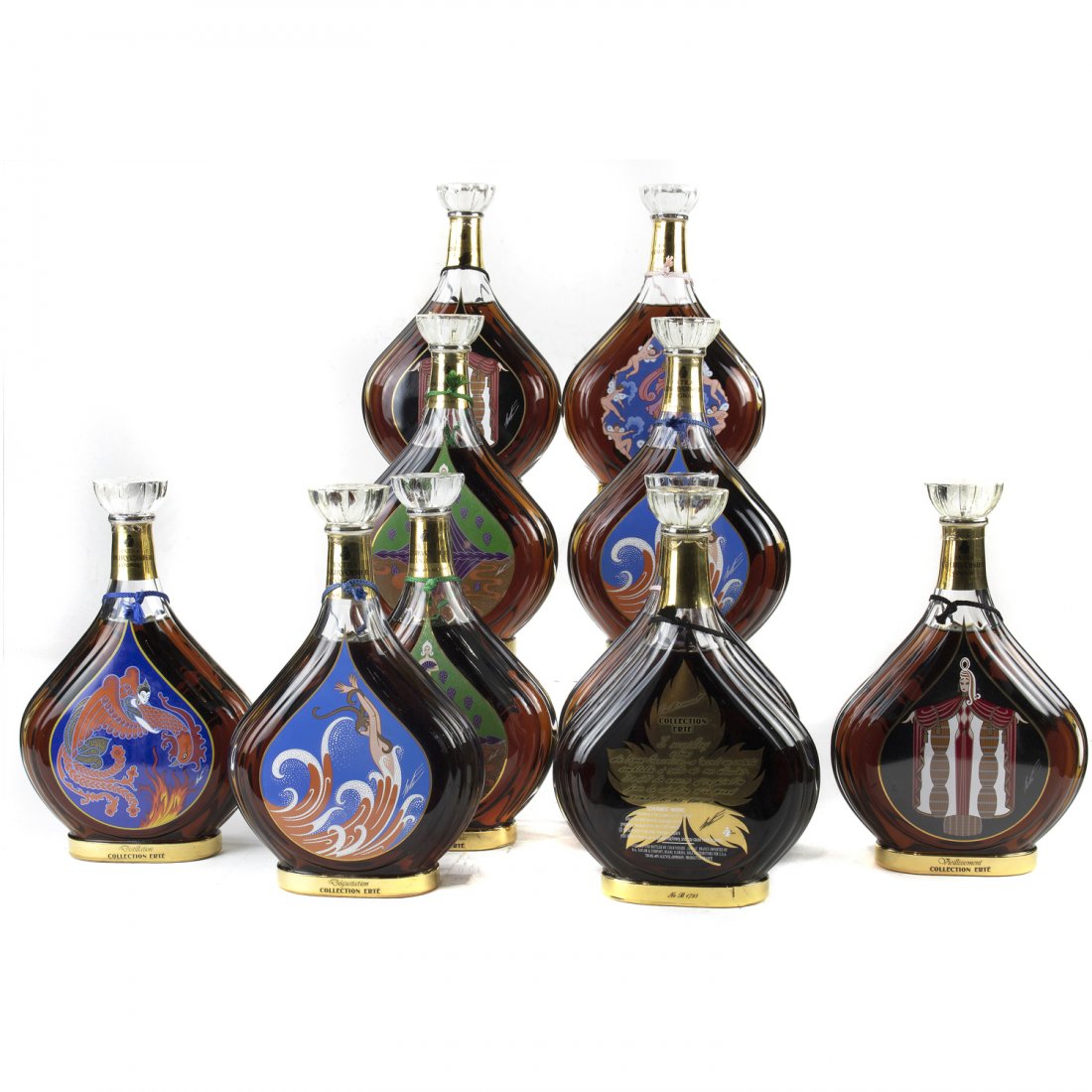 (lot of 10) Erte courvoisier very limited special (1 of 5)