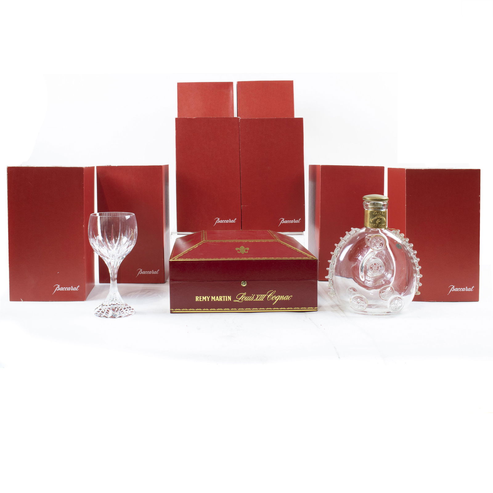 (lot of 9) Baccarat crystal group (1 of 1)