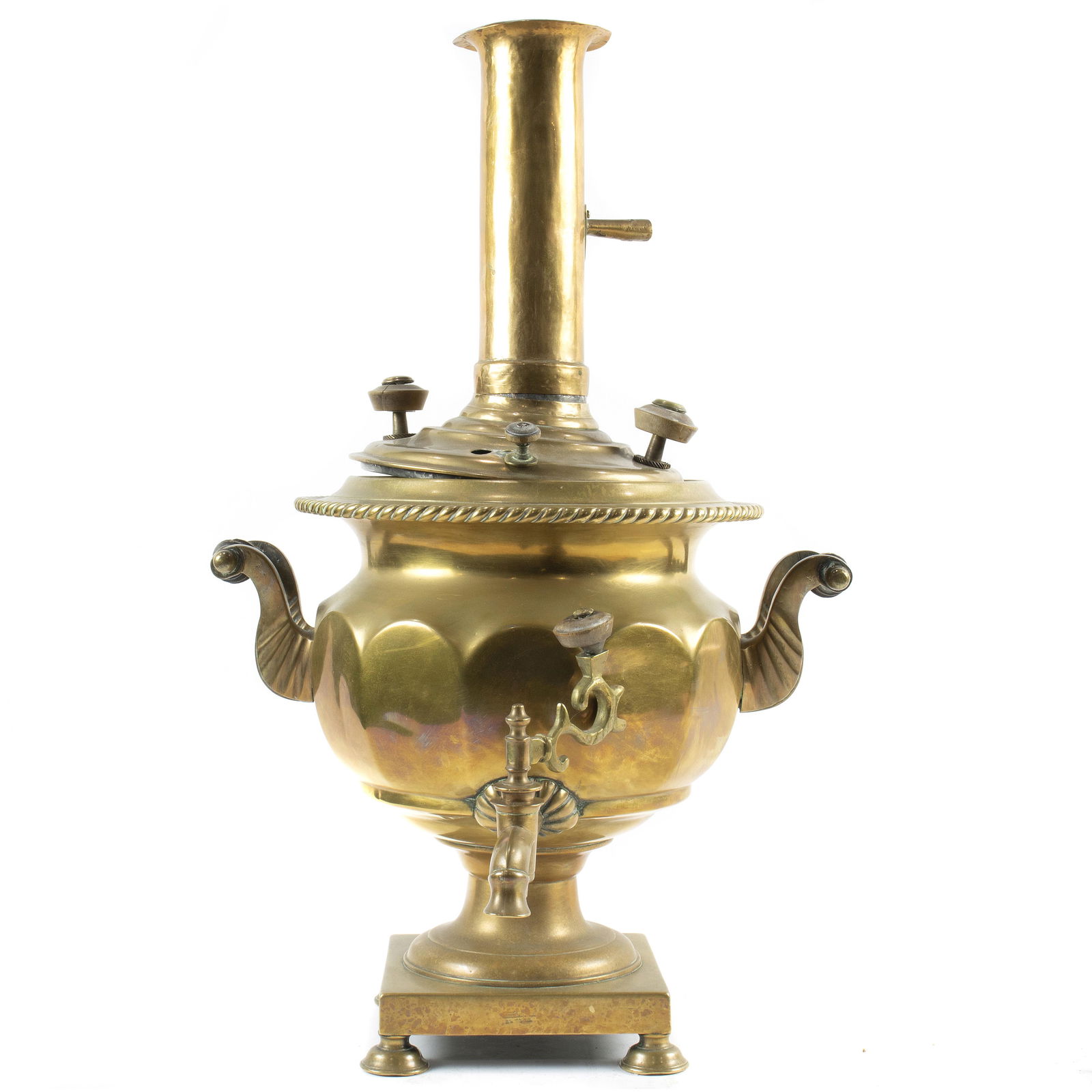 A Russian Samovar, labeled for Veginsky, executed in (1 of 2)