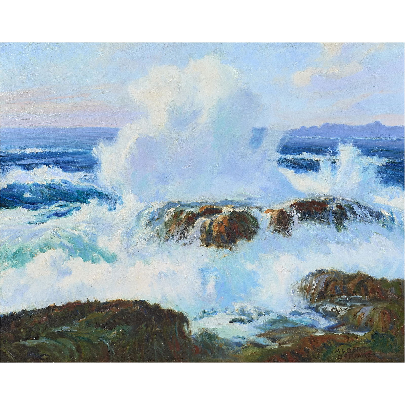 Painting, Albert DeRome (1 of 4)