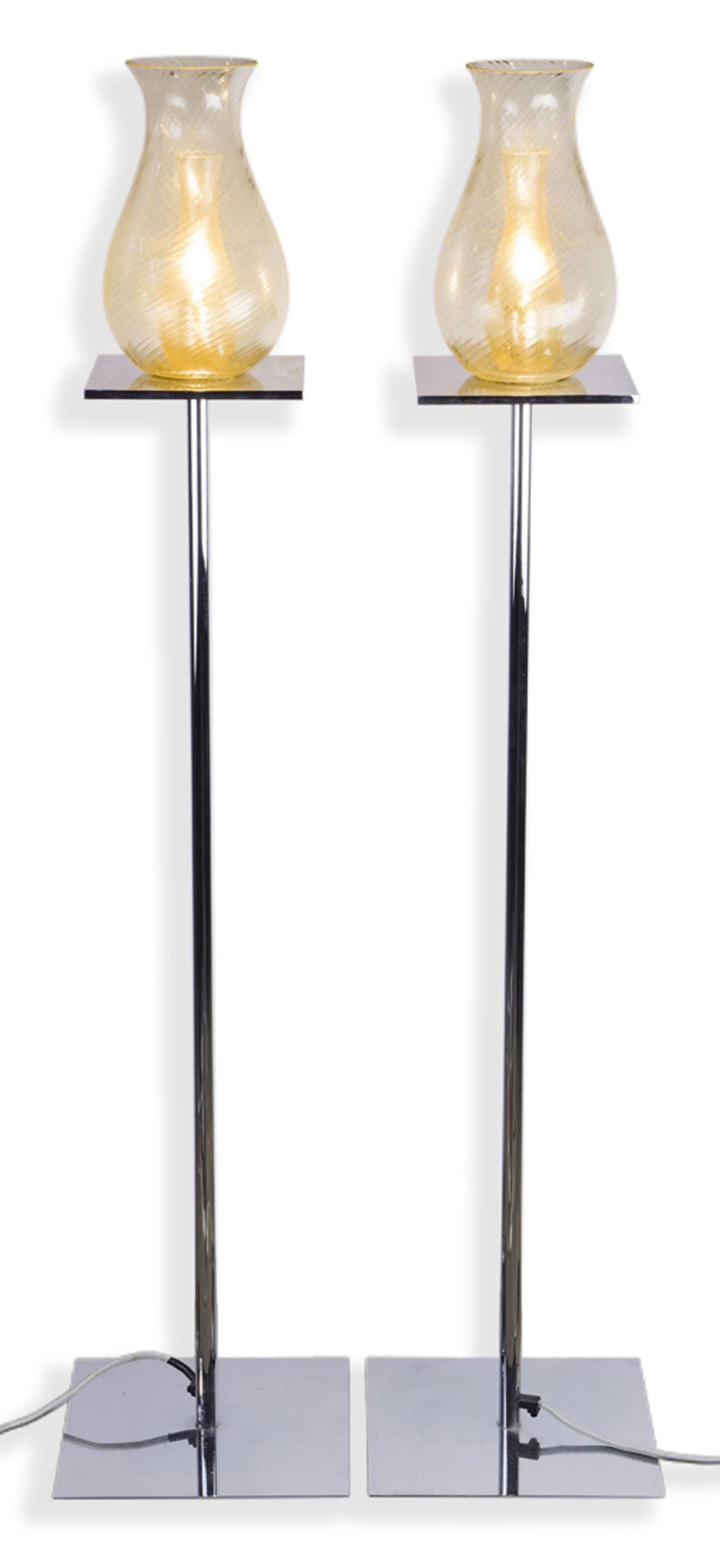 A pair of Philippe Starck custom floor lamps, for the (1 of 2)