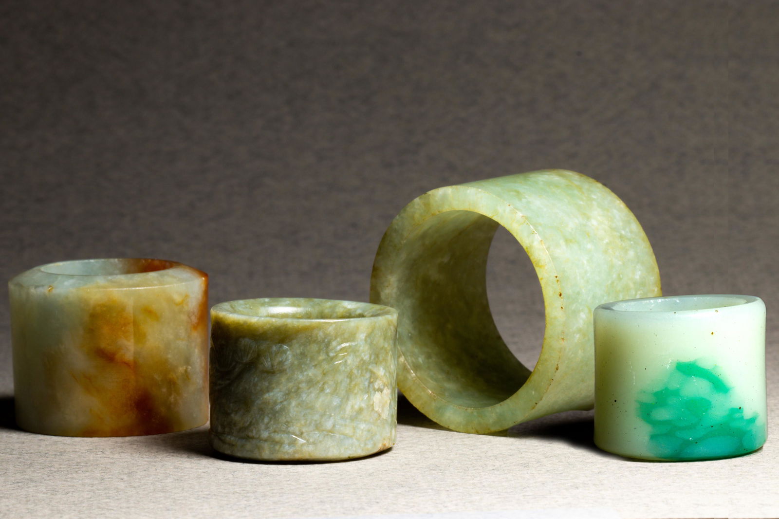 (lot of 4) Chinese archer's ring (1 of 12)