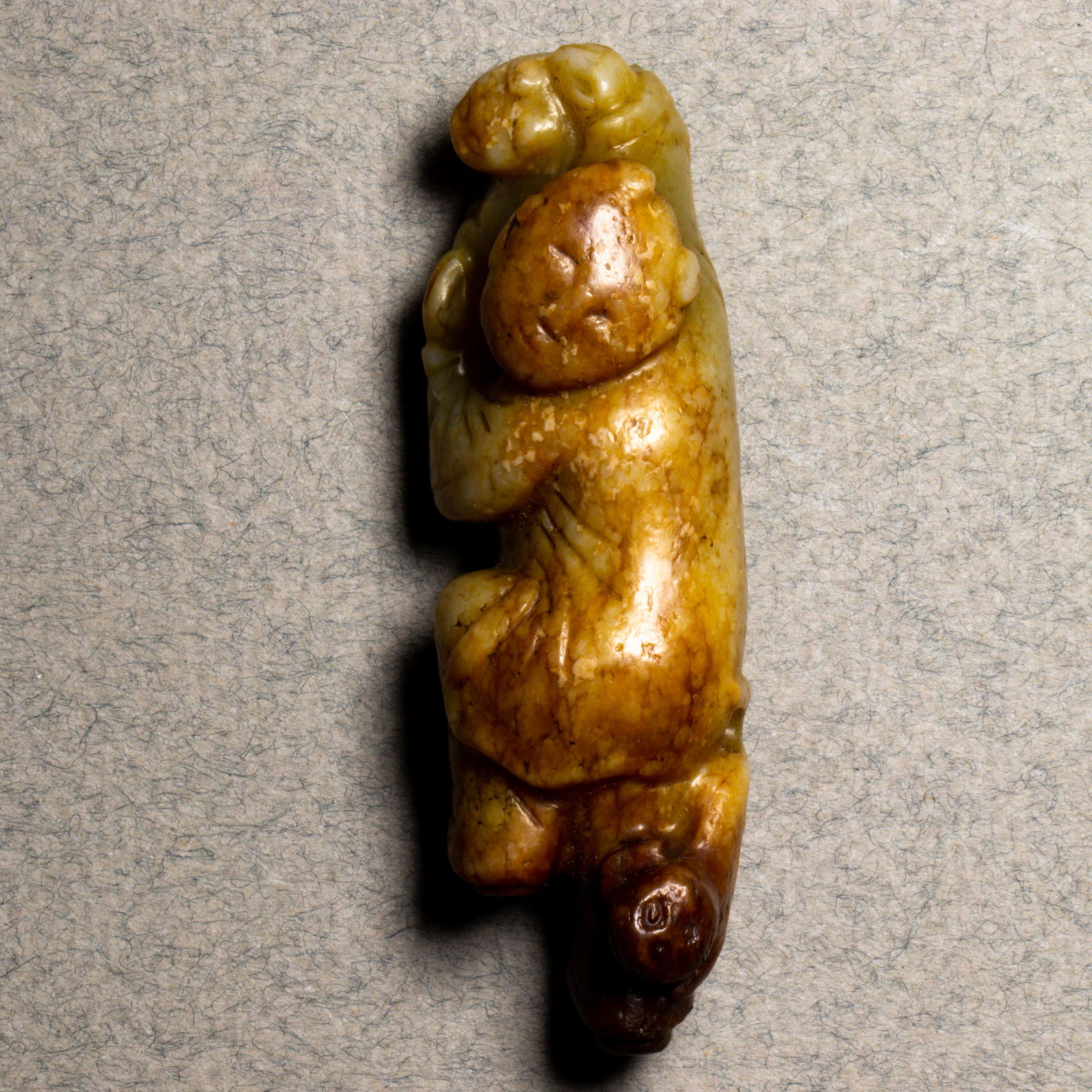 Chinese russet jade brush rest (1 of 2)