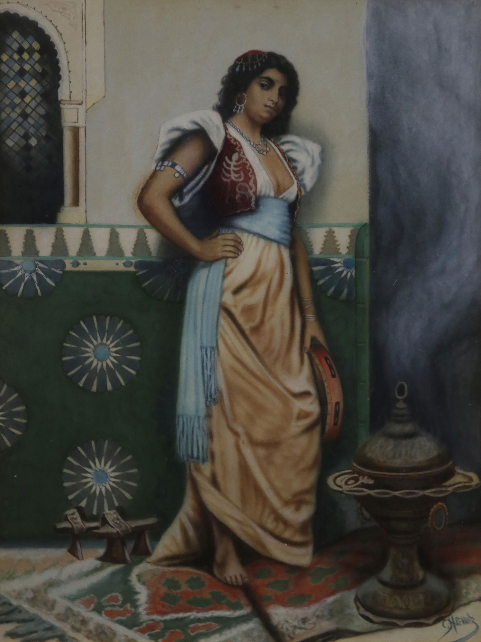 Work on Paper, Orientalist Beauty (1 of 4)