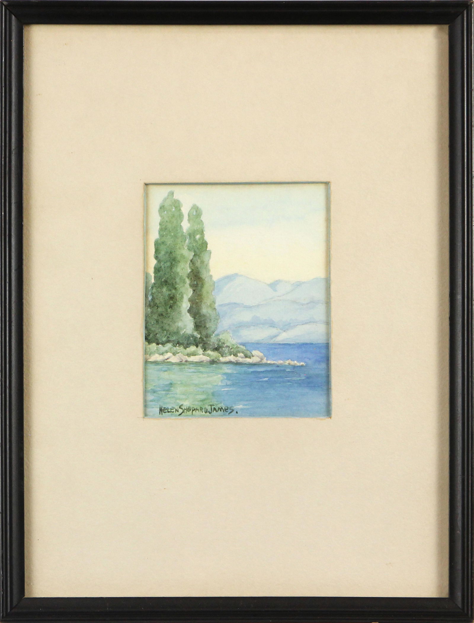 Watercolor, Helen Shepard James (1 of 2)