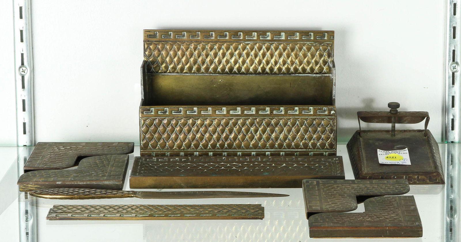 (lot of 9) Marshall Field & Co. Athenian pattern gilt (1 of 1)