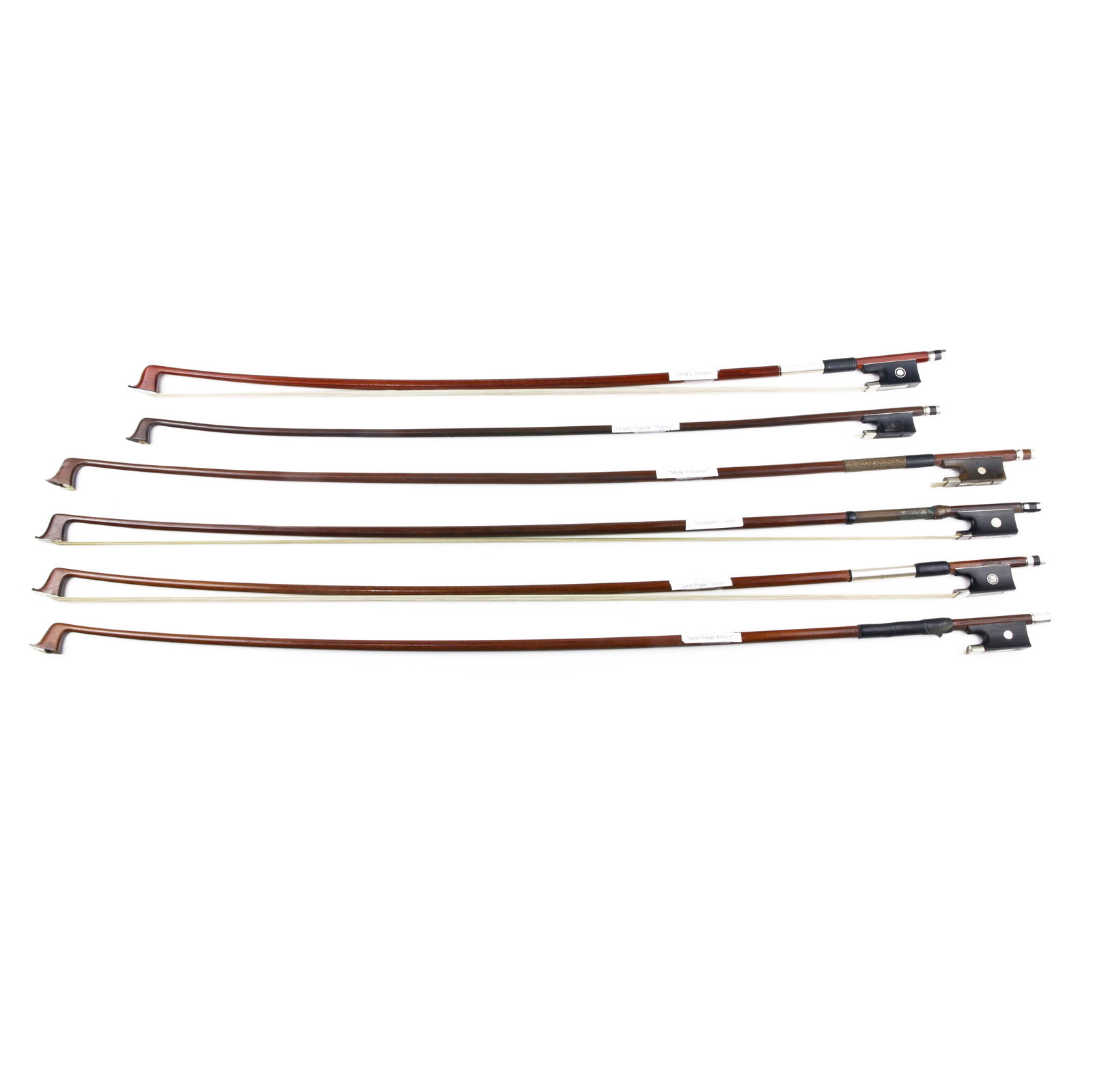 (lot of 6) Violin bow group (1 of 4)