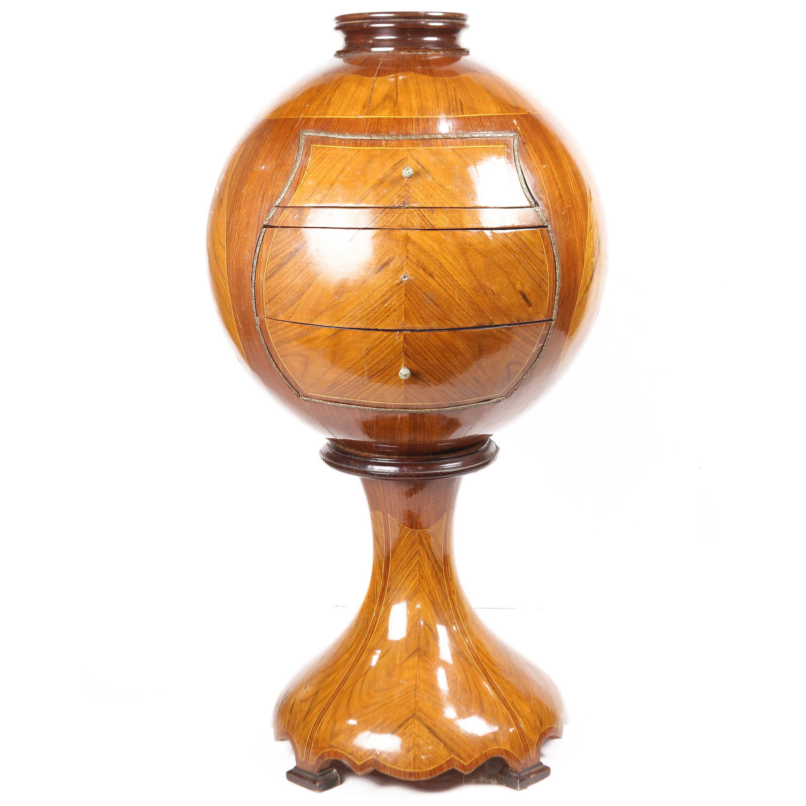 An Austrian or German Biedermeier style chest of (1 of 6)