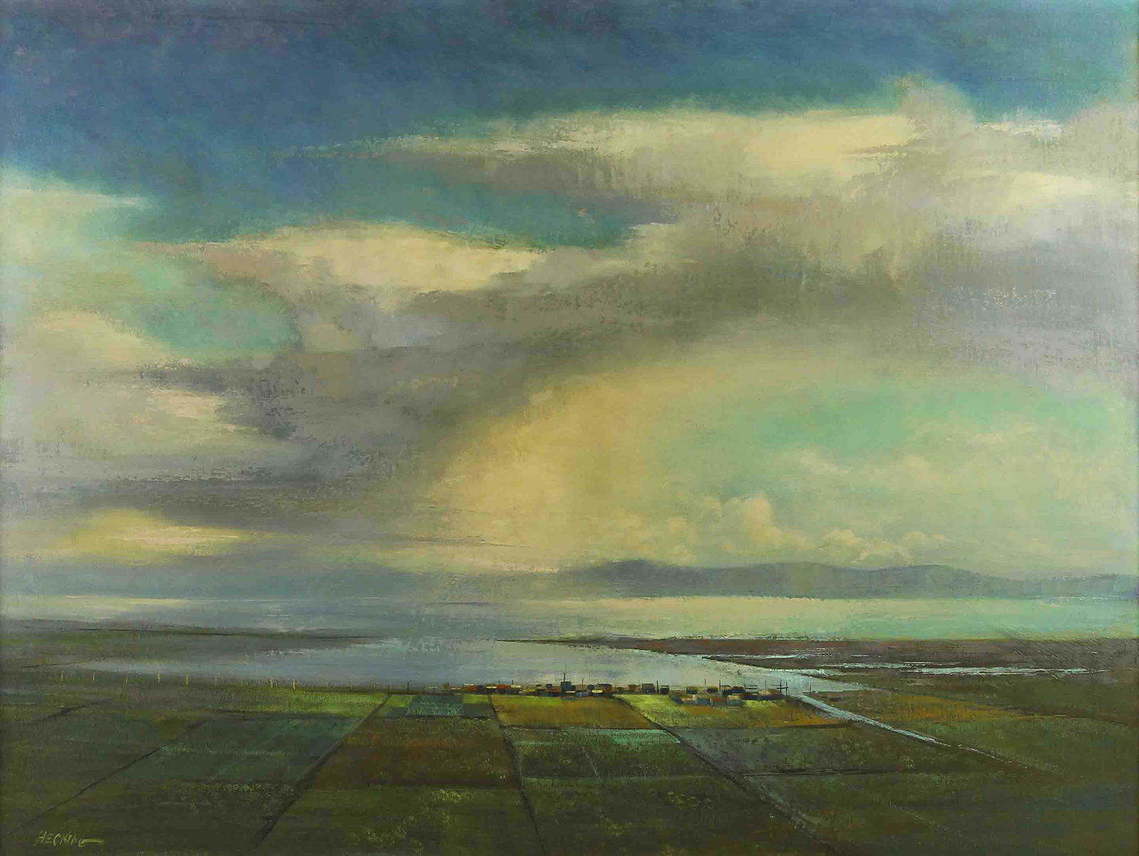 Painting, Lowell Hecking (1 of 5)