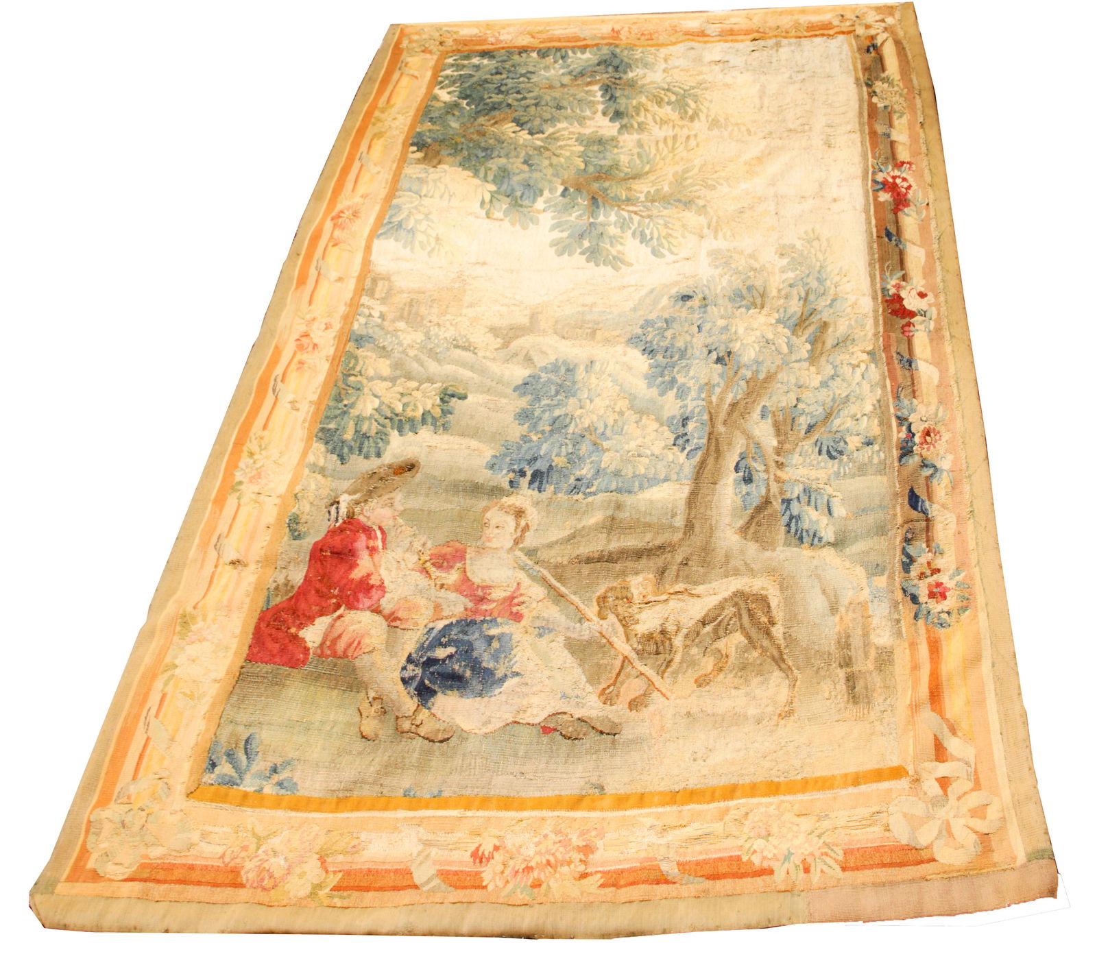 A Franco-Flemish tapestry, probably18th century (1 of 3)