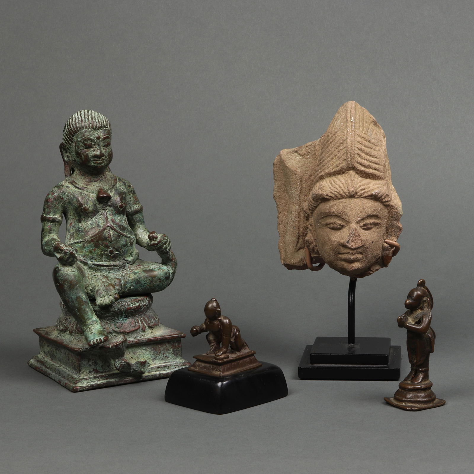 (lot of 4) Southeast Asian religious figures (1 of 18)