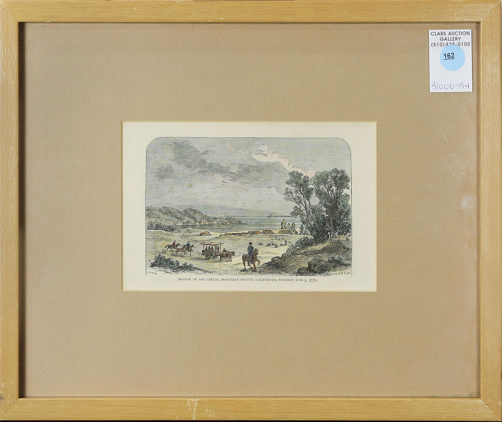 Print, Mission of San Carlos, Monterey County, (1 of 1)