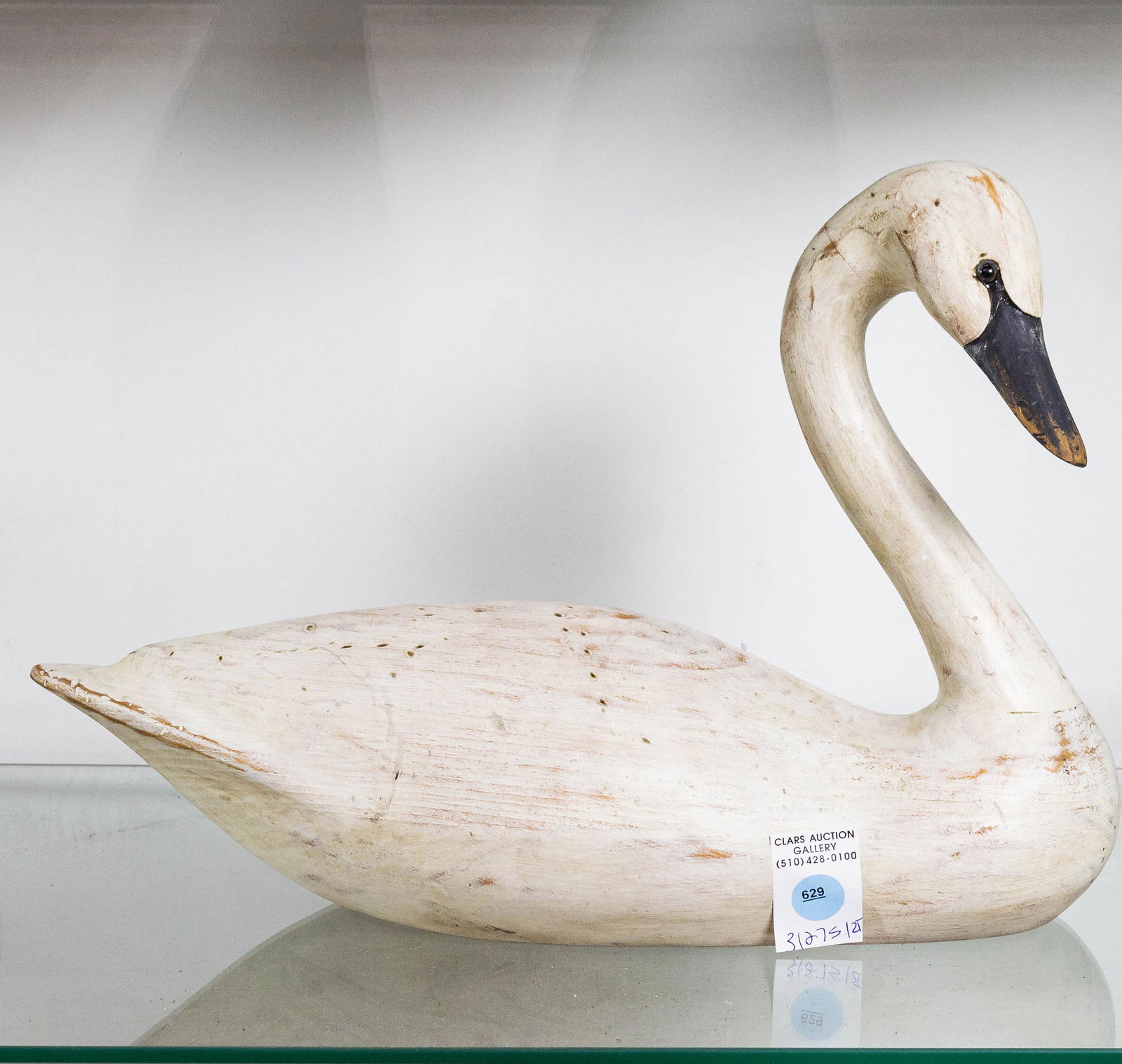 A Willow Oaks Collectibles swan decoy, signed in pen (1 of 1)