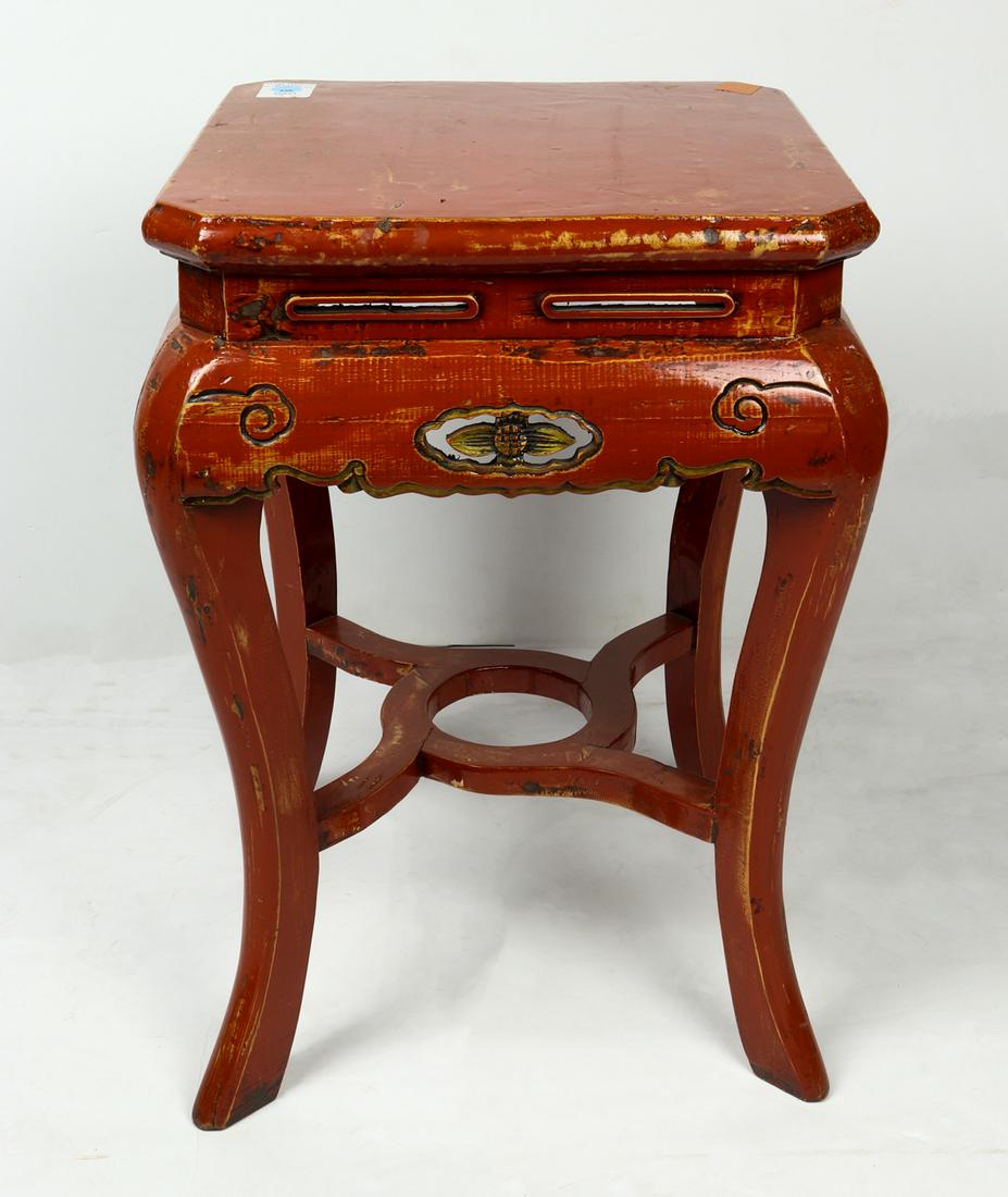 Chinese red lacquered stand (1 of 1)