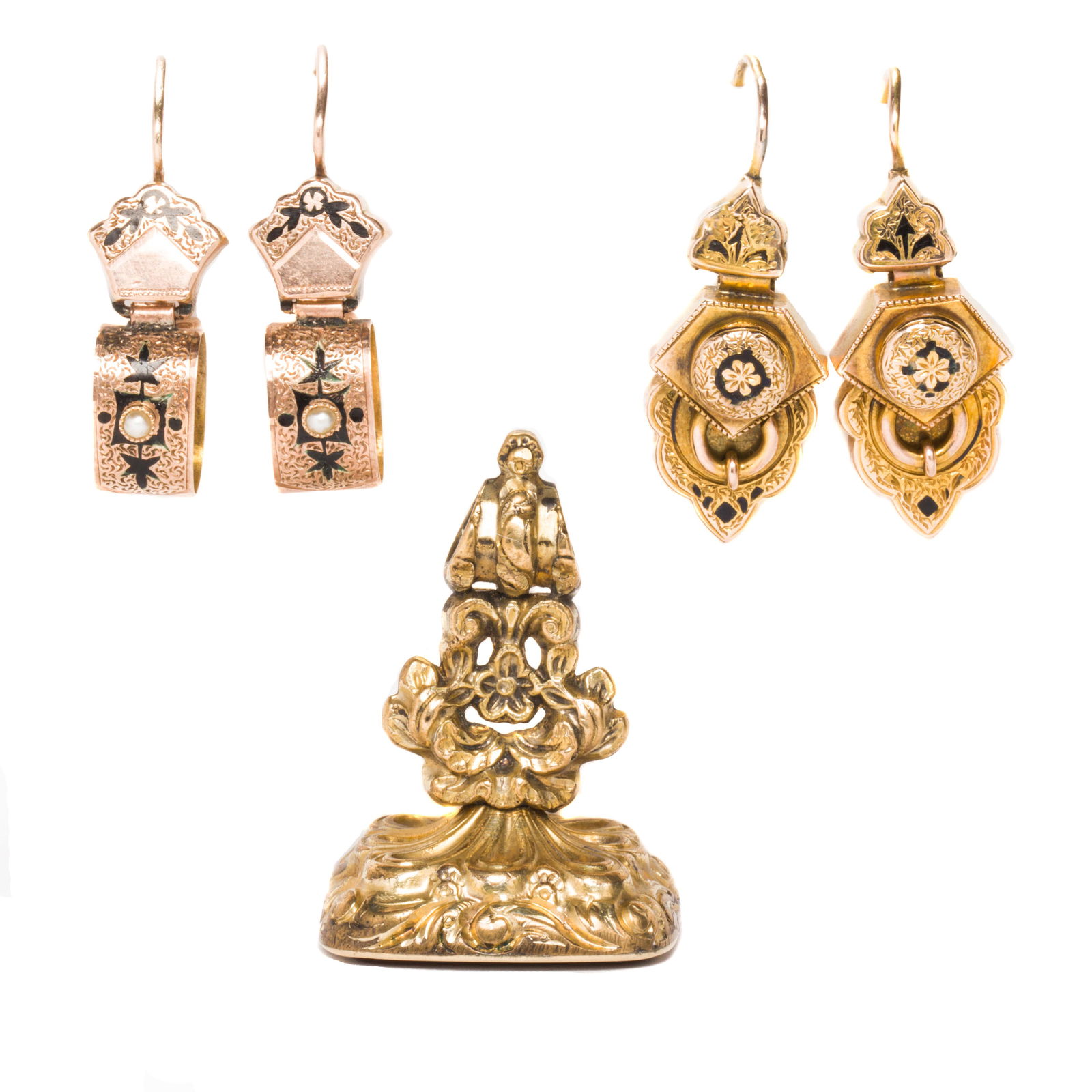 A group of gold jewelry (1 of 2)