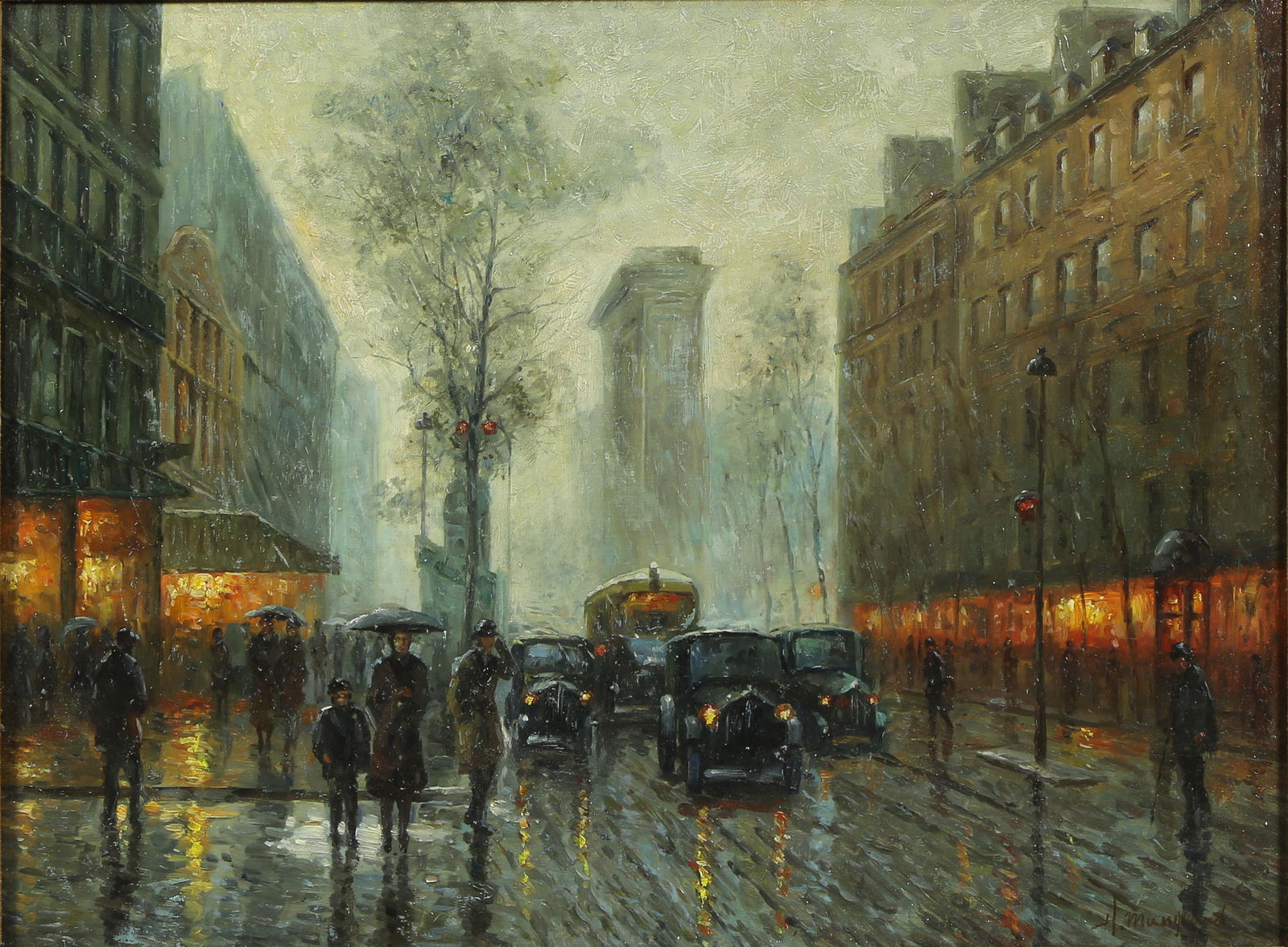 Painting, Albert Munghard (1 of 4)