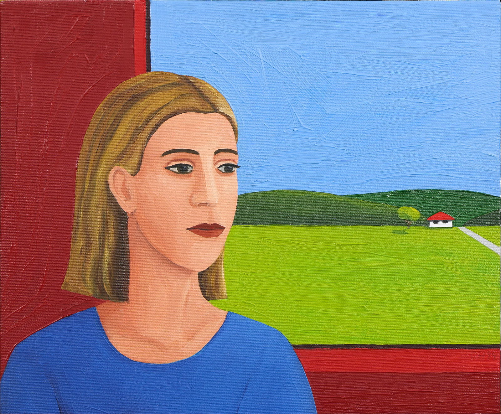 Painting, Deborah Hamon (1 of 3)