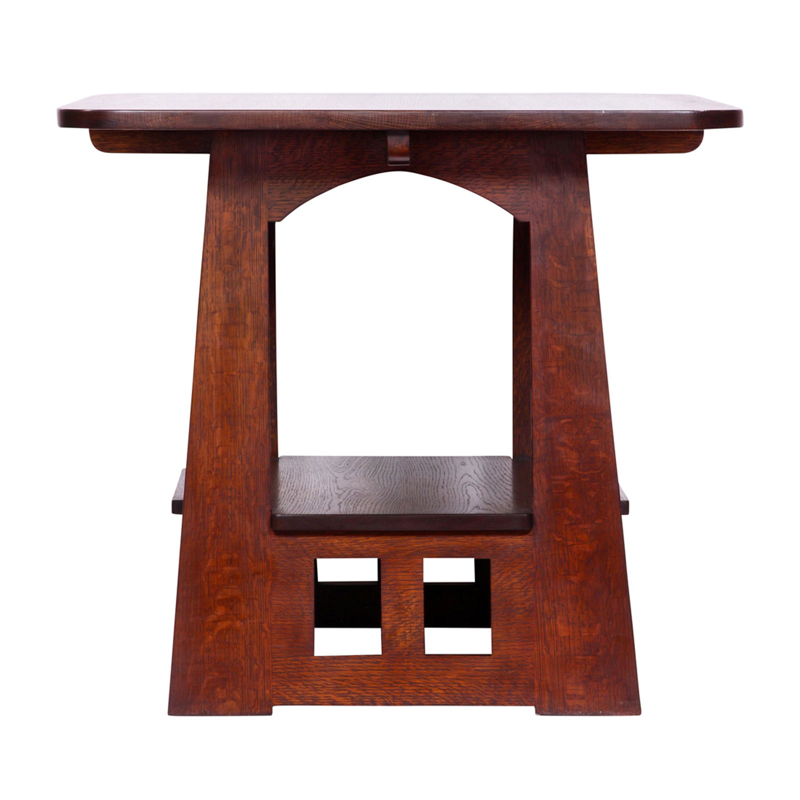 Arts and Crafts style center table attributed to Warren (1 of 3)