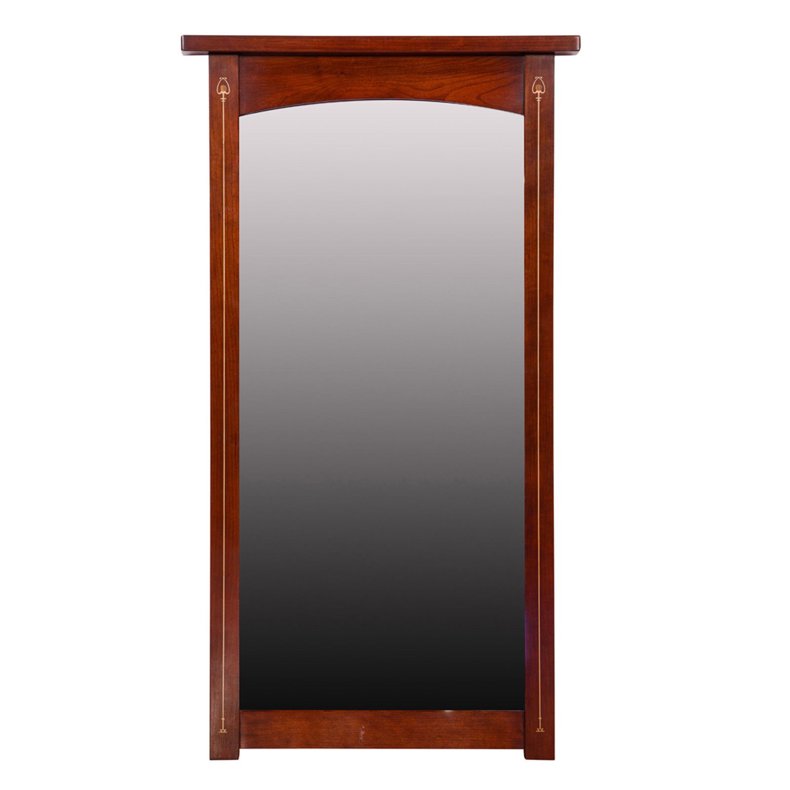 Stickley (Audi) Arts and Crafts style inlaid mirror in (1 of 3)