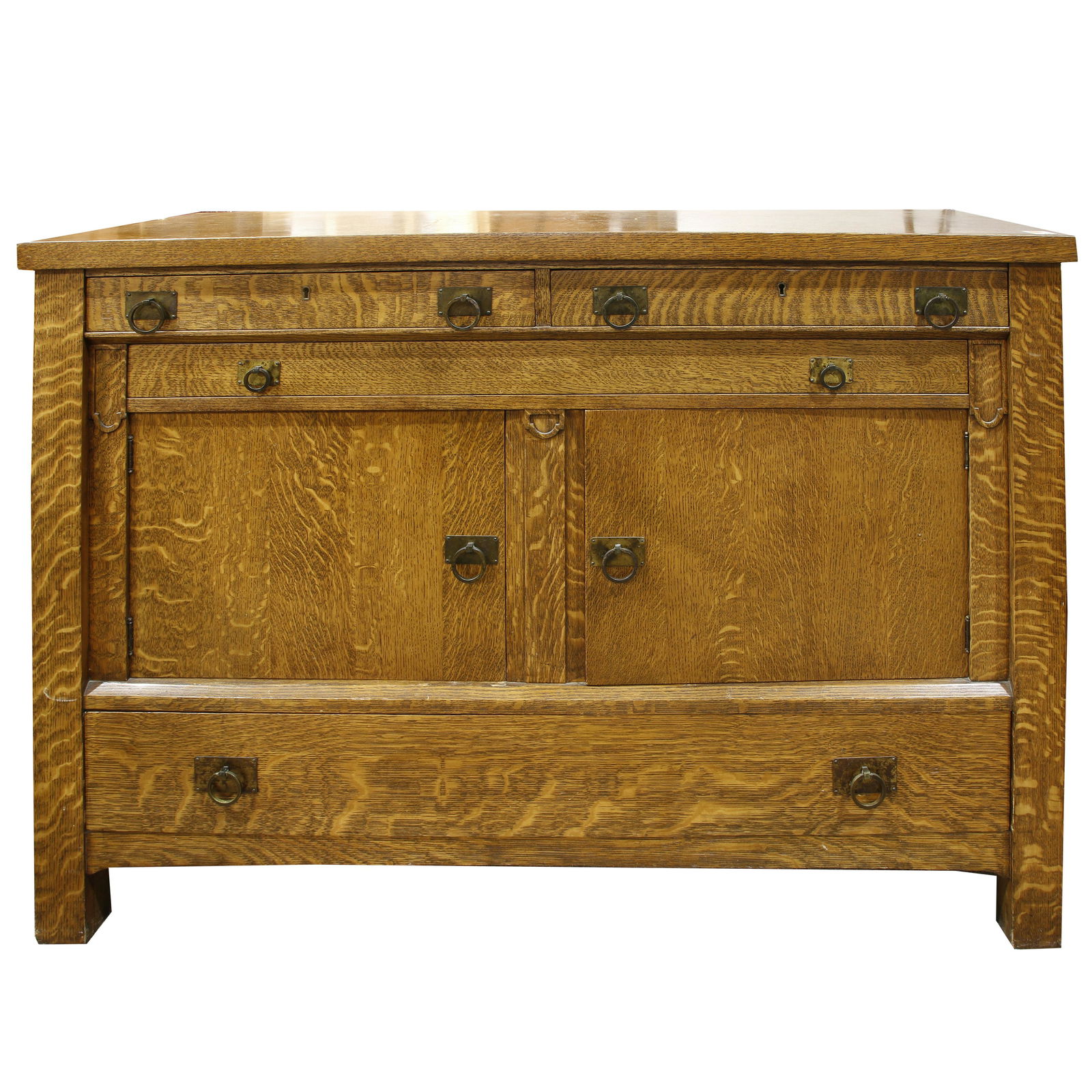 Art and Crafts sideboard circa 1910 (1 of 1)