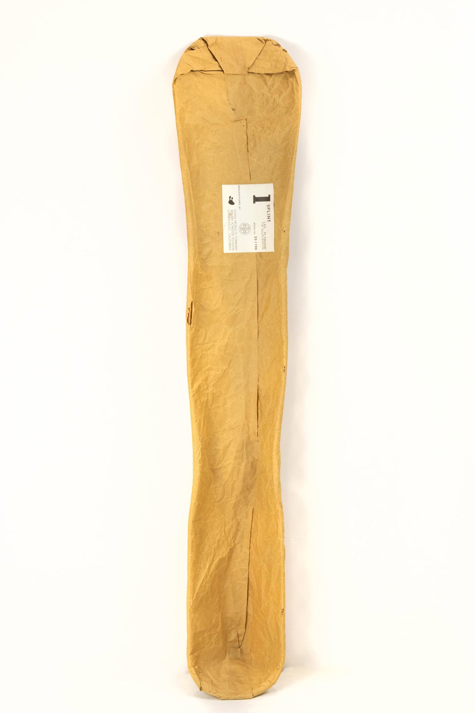 Charles and Ray Eames, leg splint (1 of 3)