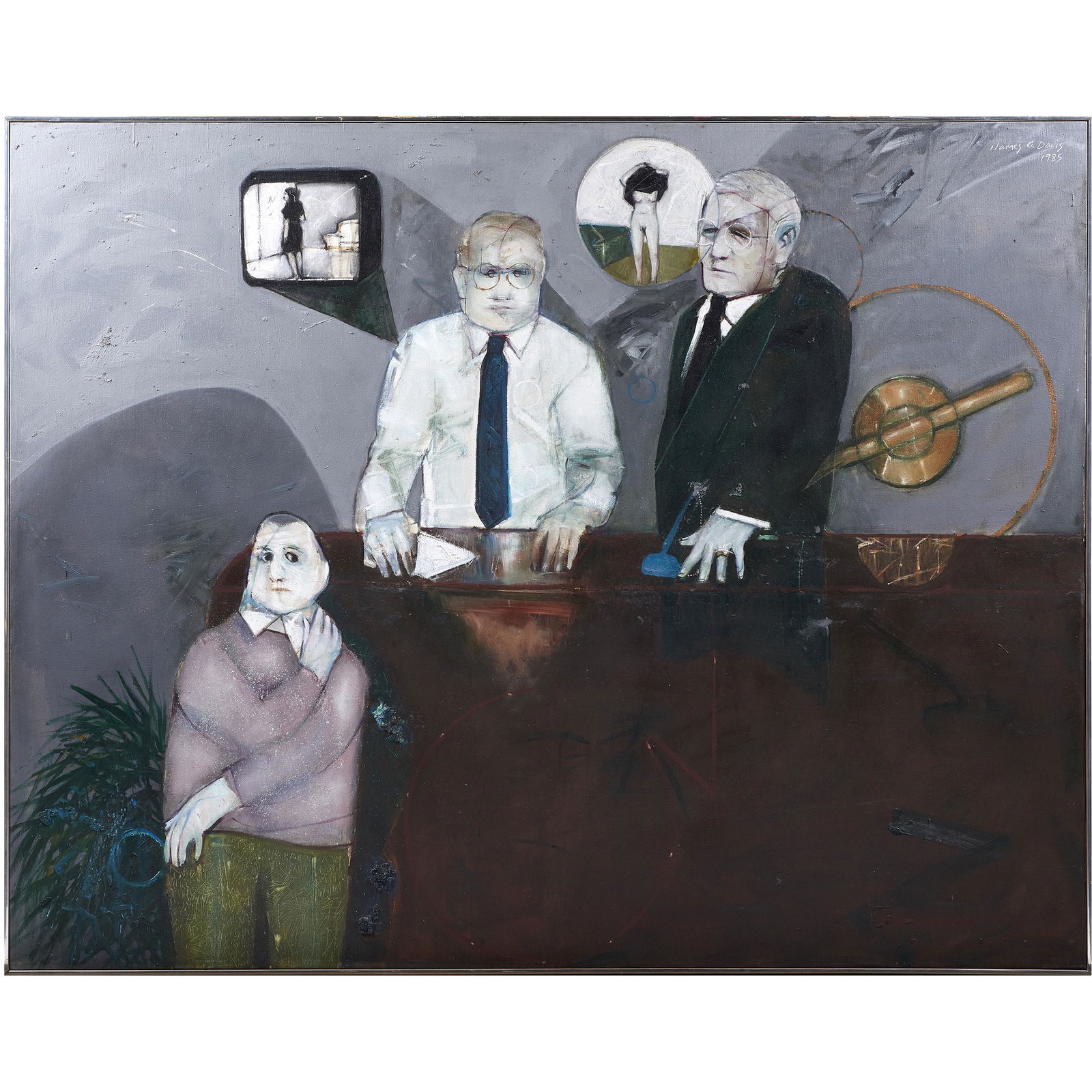 Painting, James Davis (1 of 4)