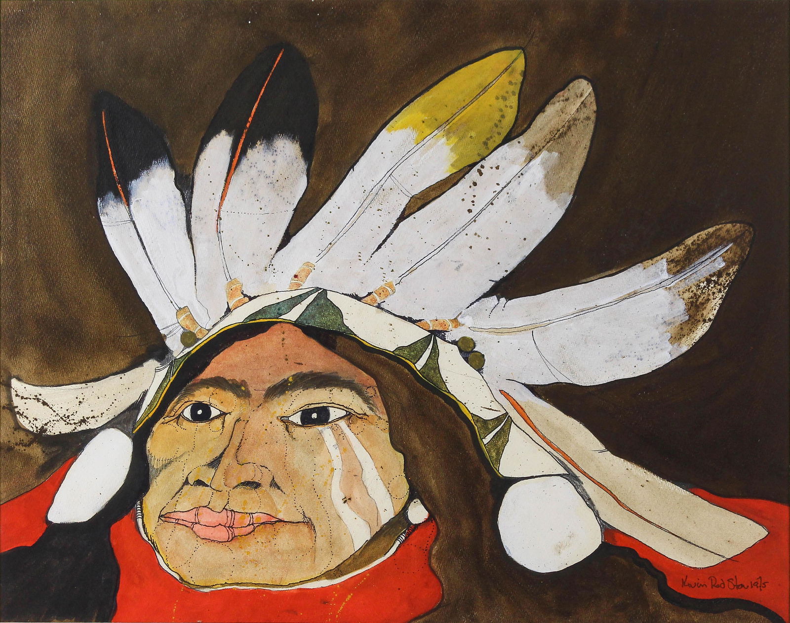 Mixed Media, Kevin Red Star (1 of 4)