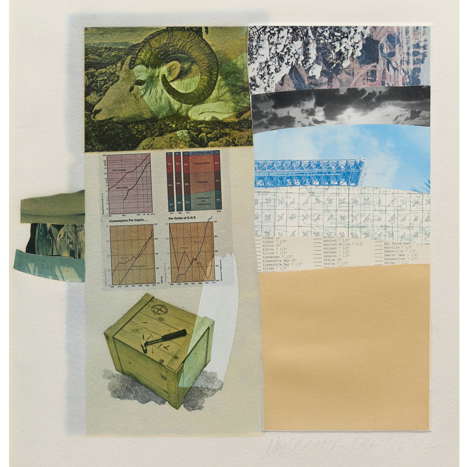 Print, Robert Rauschenberg (1 of 5)