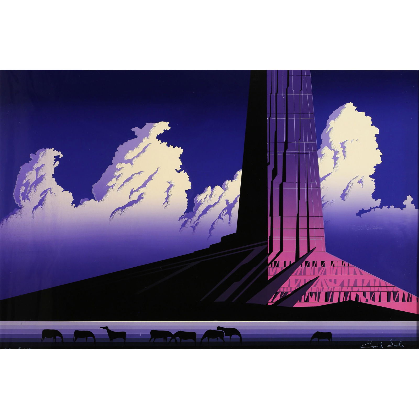 Print, Eyvind Earle (1 of 6)