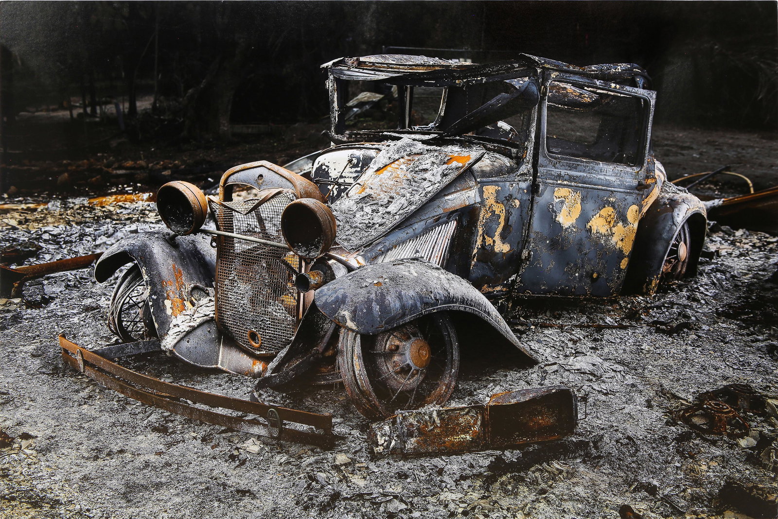 Photograph, Scott Maddern: Scott Maddern (American, b. 1970), "1931 Ford Model A Coupe," 2017, chromogenic print, image (unframed): 40"h x 60"w. Note: The proceeds from the sale of this work to benefit Oakland Art Murmur (Oakla