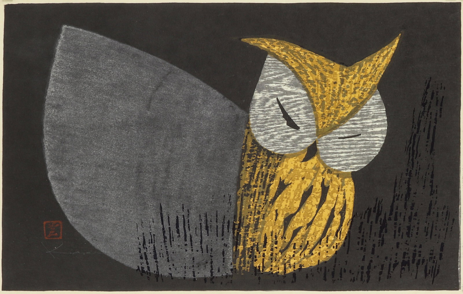 Kaoru Kawano - Moonlight Owl (1 of 1)