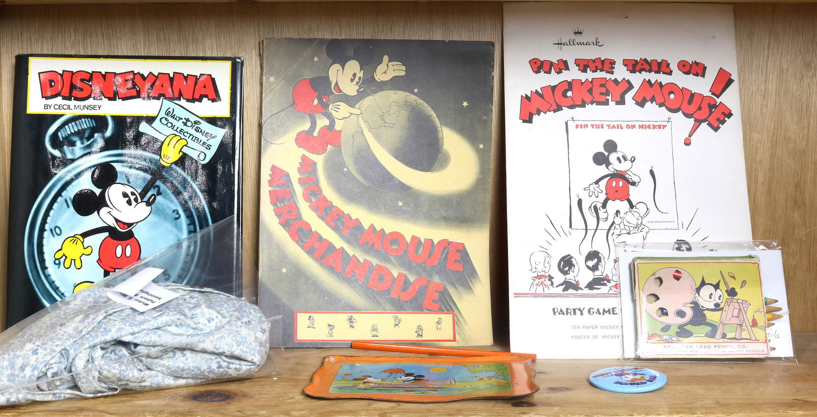 (lot of 8) Disneyana items: Disney merch catalog, (1 of 1)