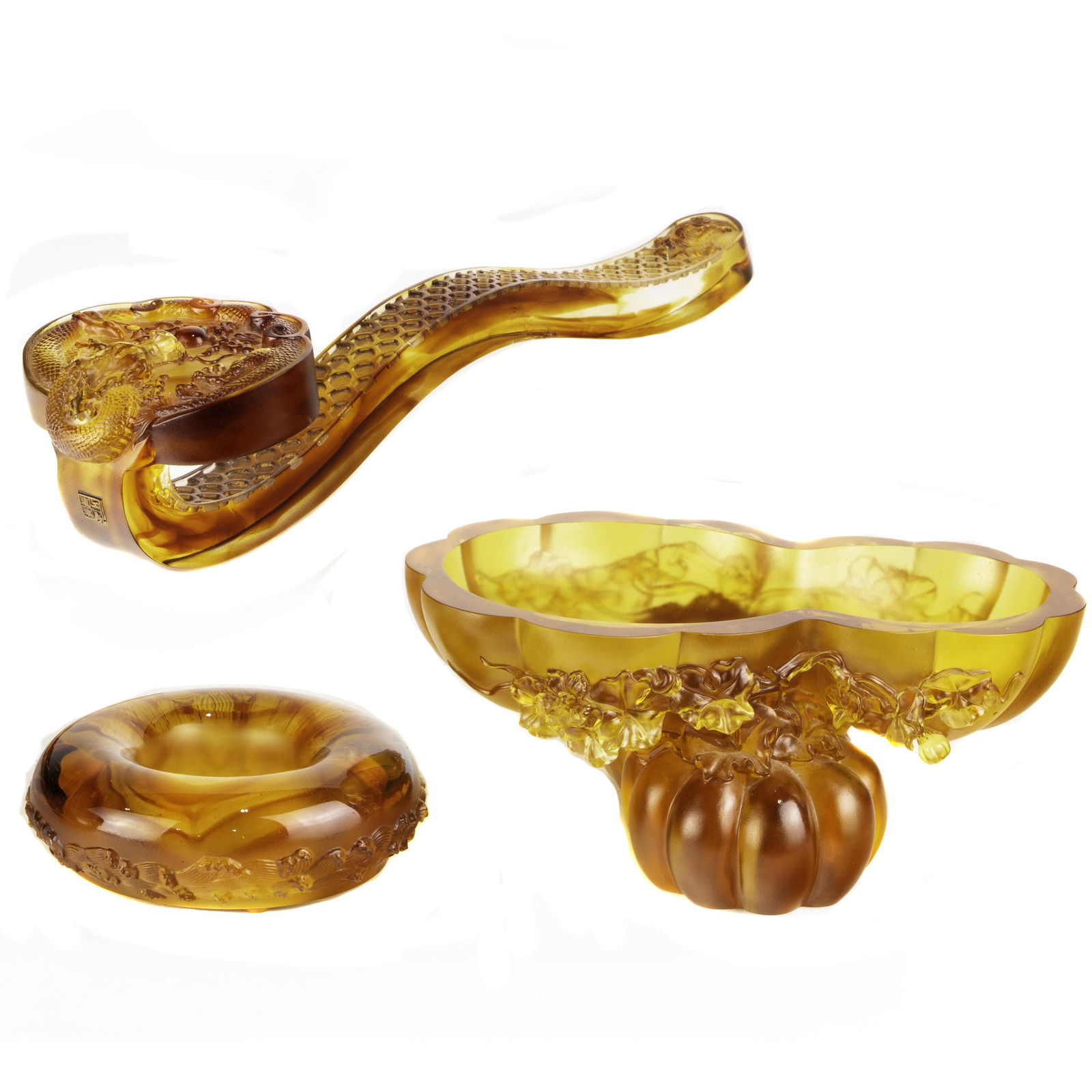 (lot of 3) Liuligongfang for TMSK contemporary Chinese (1 of 9)