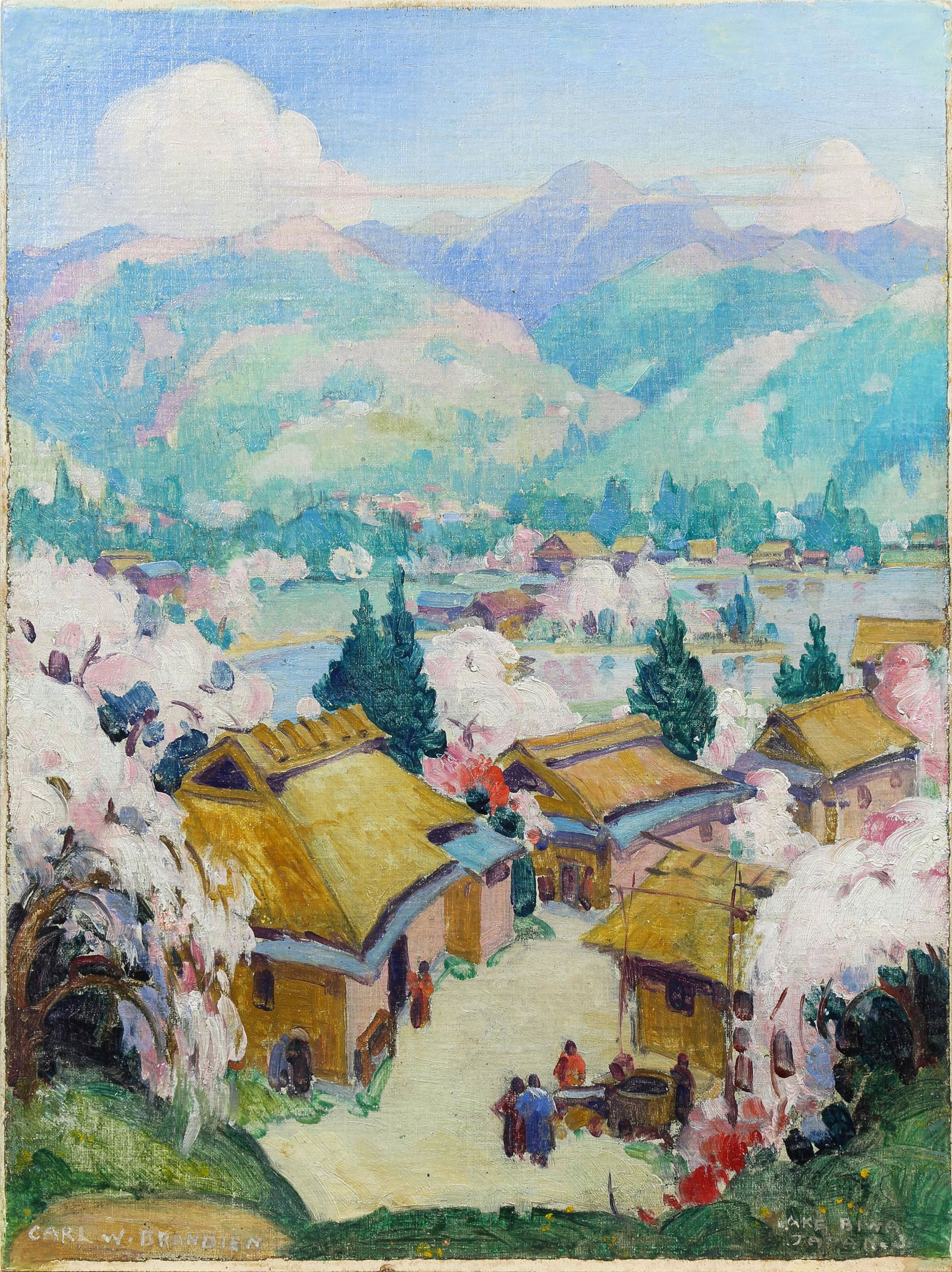 Painting, Carl W. Bradien (1 of 4)