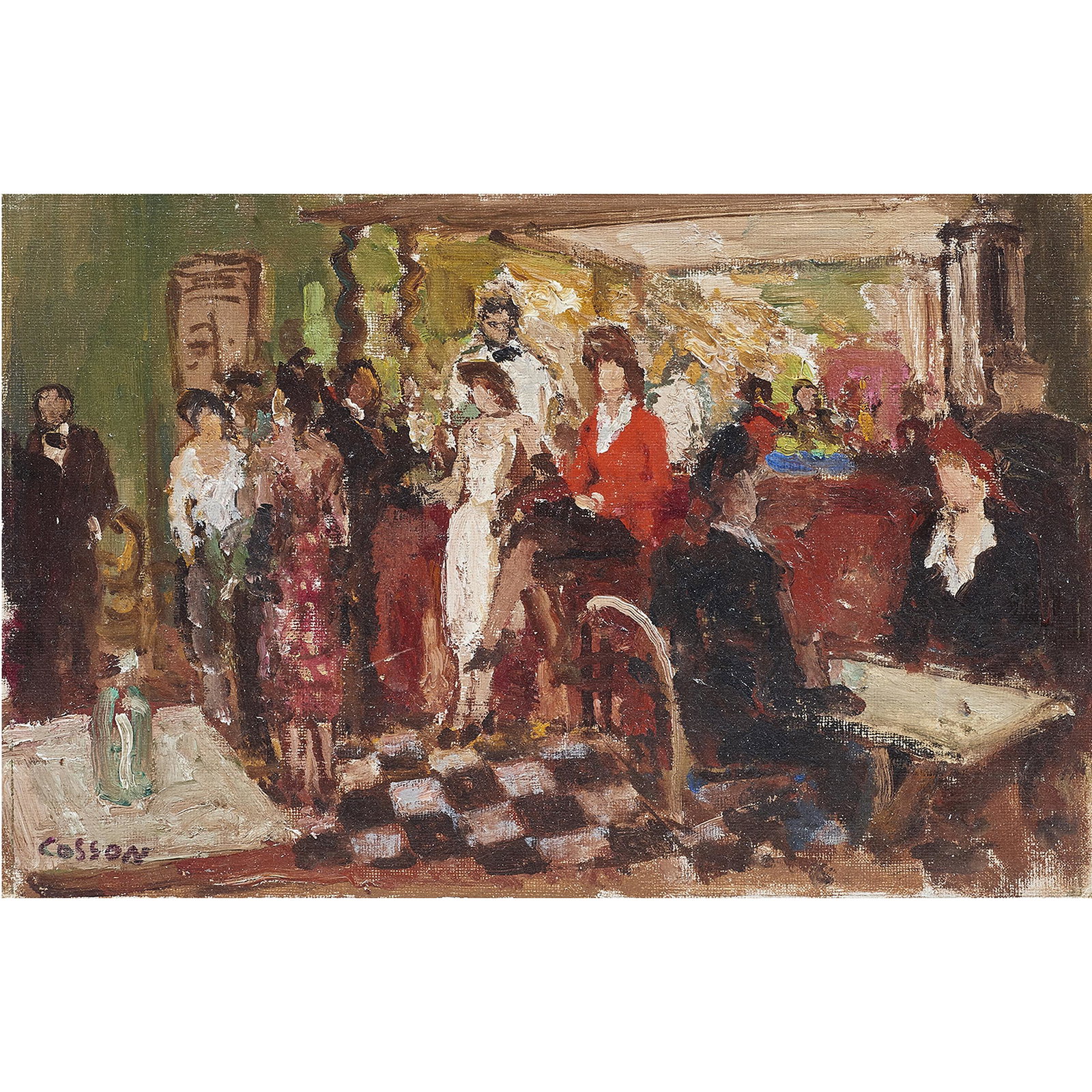 Painting, Jean Louis Marcel Cosson (1 of 4)