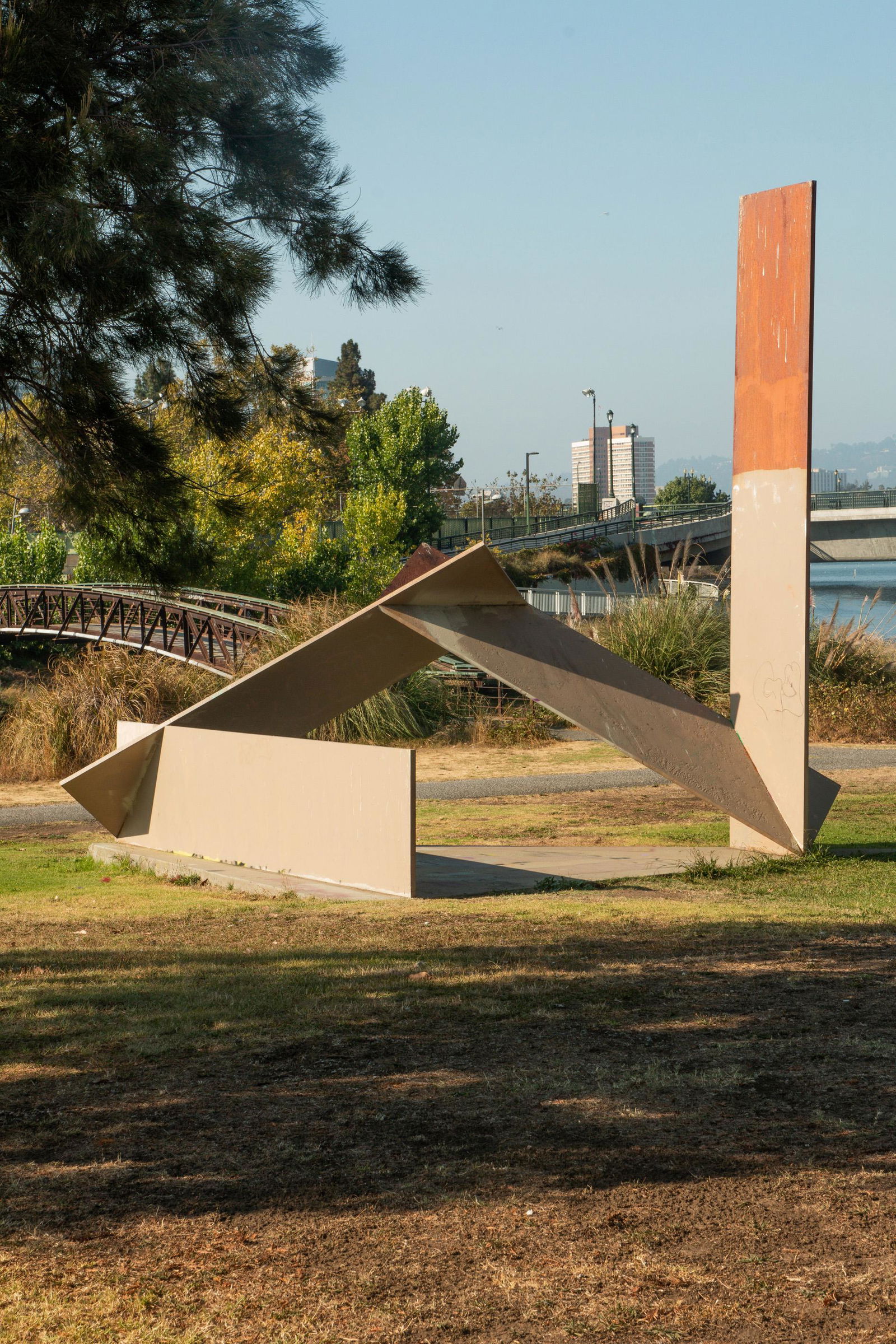 Outdoor Steel Sculpture, Peter Forakis (1 of 8)