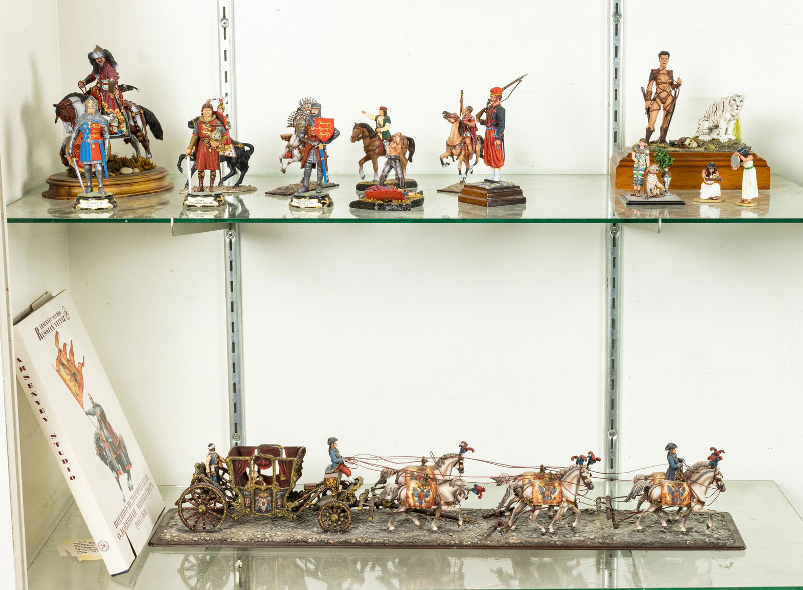 (lot of 14)  Hand painted mostly Russian soldier group (1 of 1)