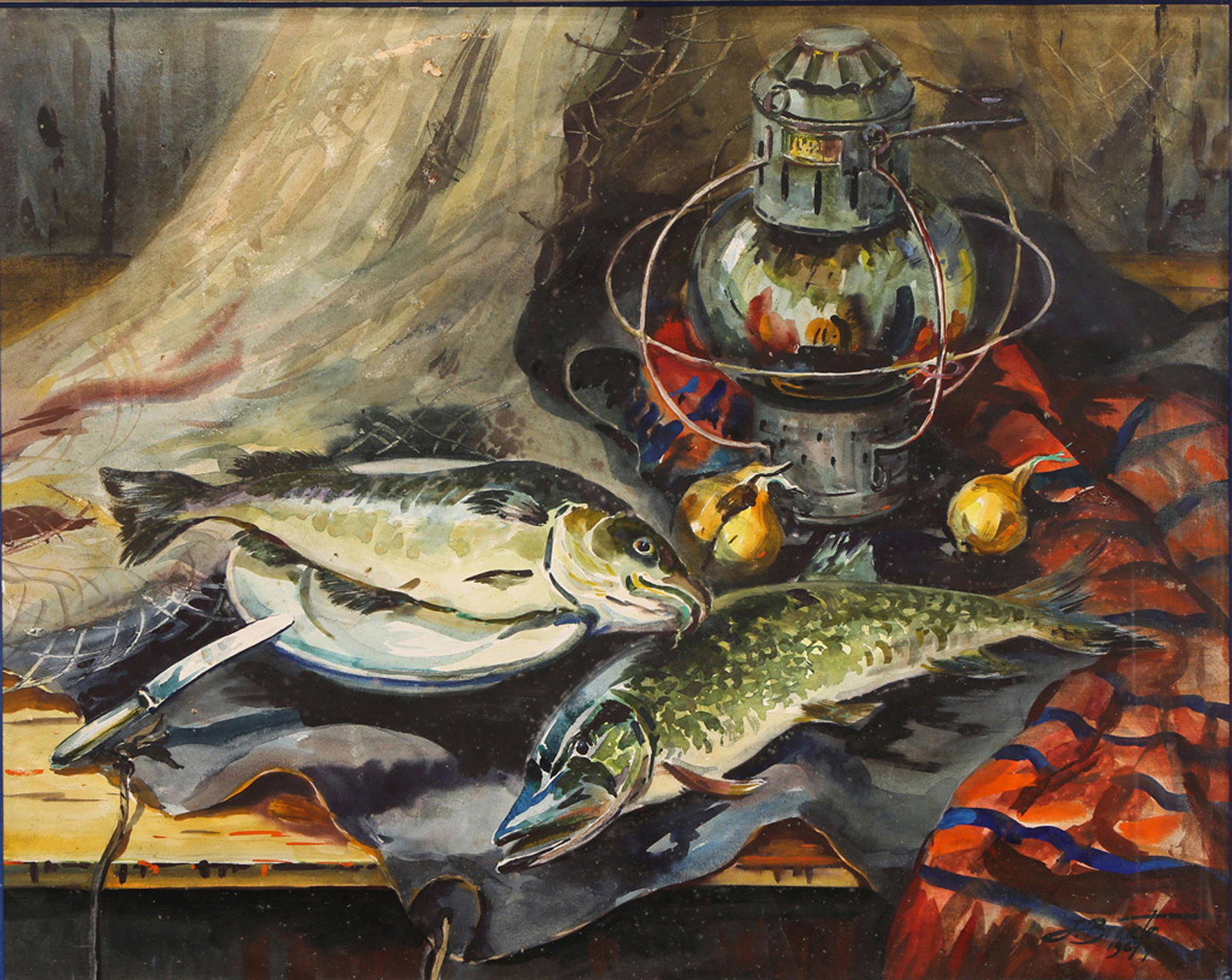 Watercolor, Janis Brekte (1 of 4)