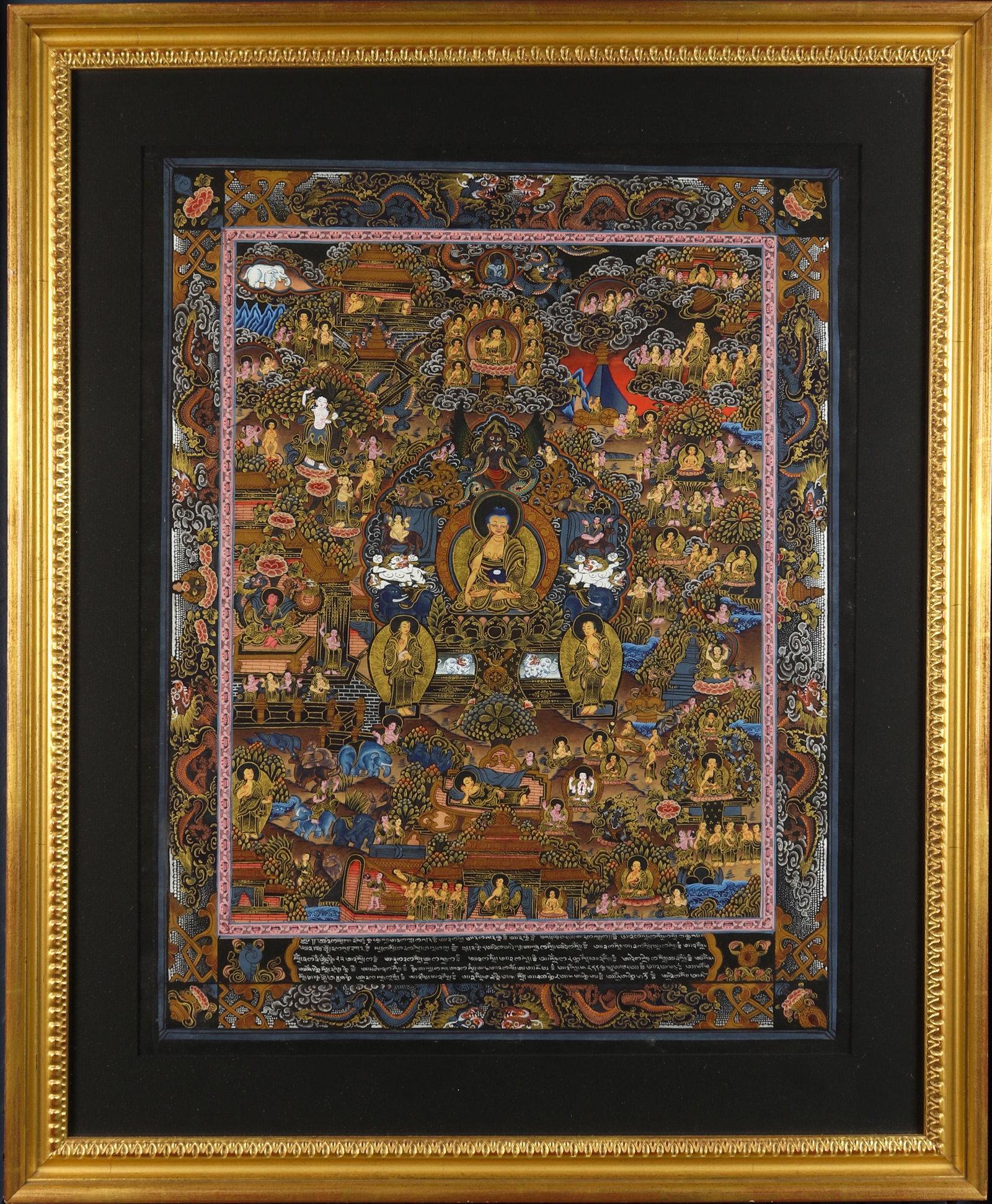 Himalayan thangka of Medicine Buddha (1 of 1)