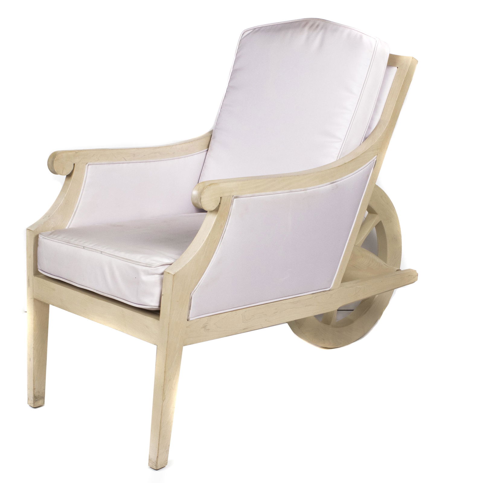 Philippe Starck, "Man Ray" lounge chair with wheels (1 of 3)