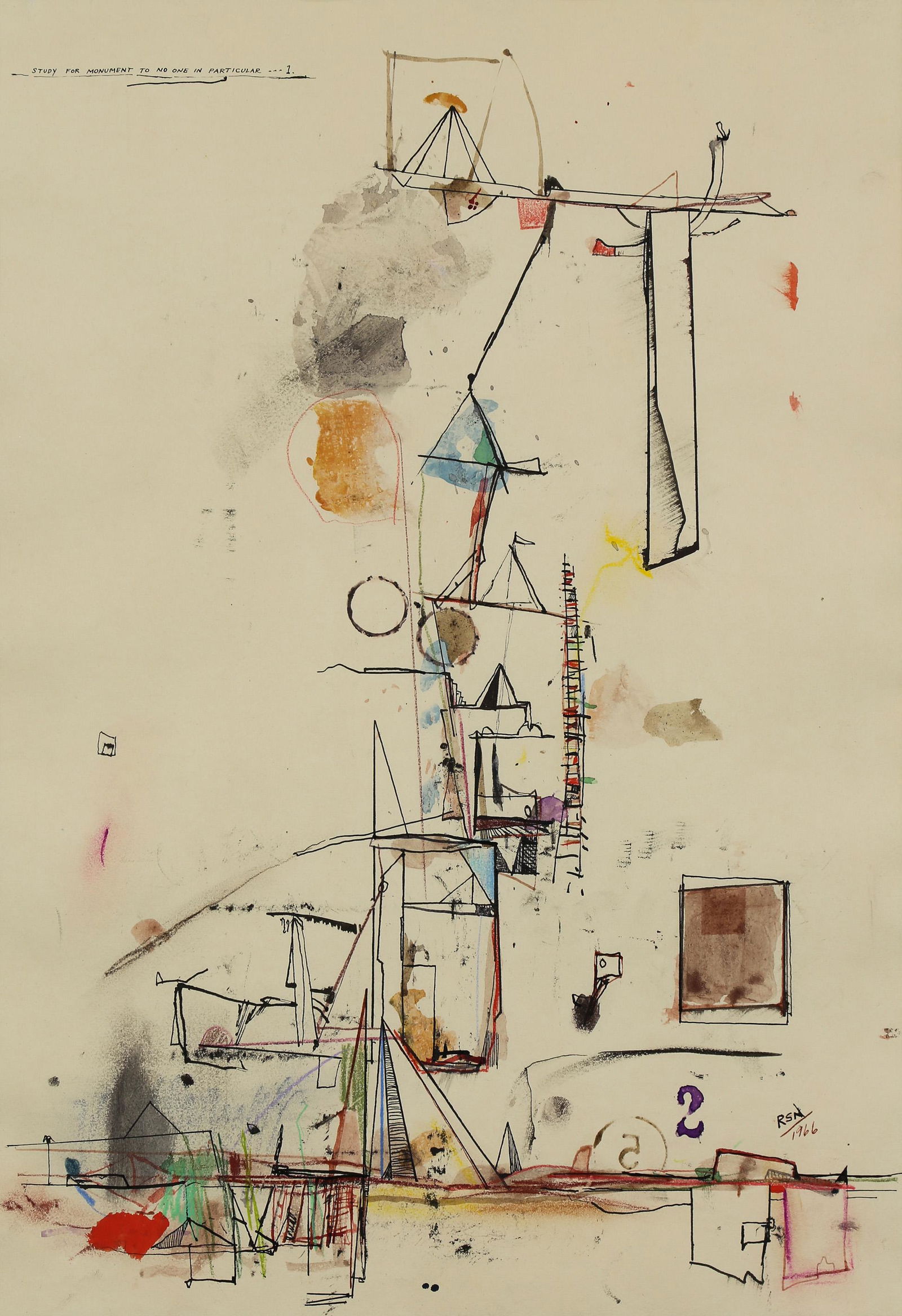 Work on paper, Robert Sterling Neuman (1 of 8)