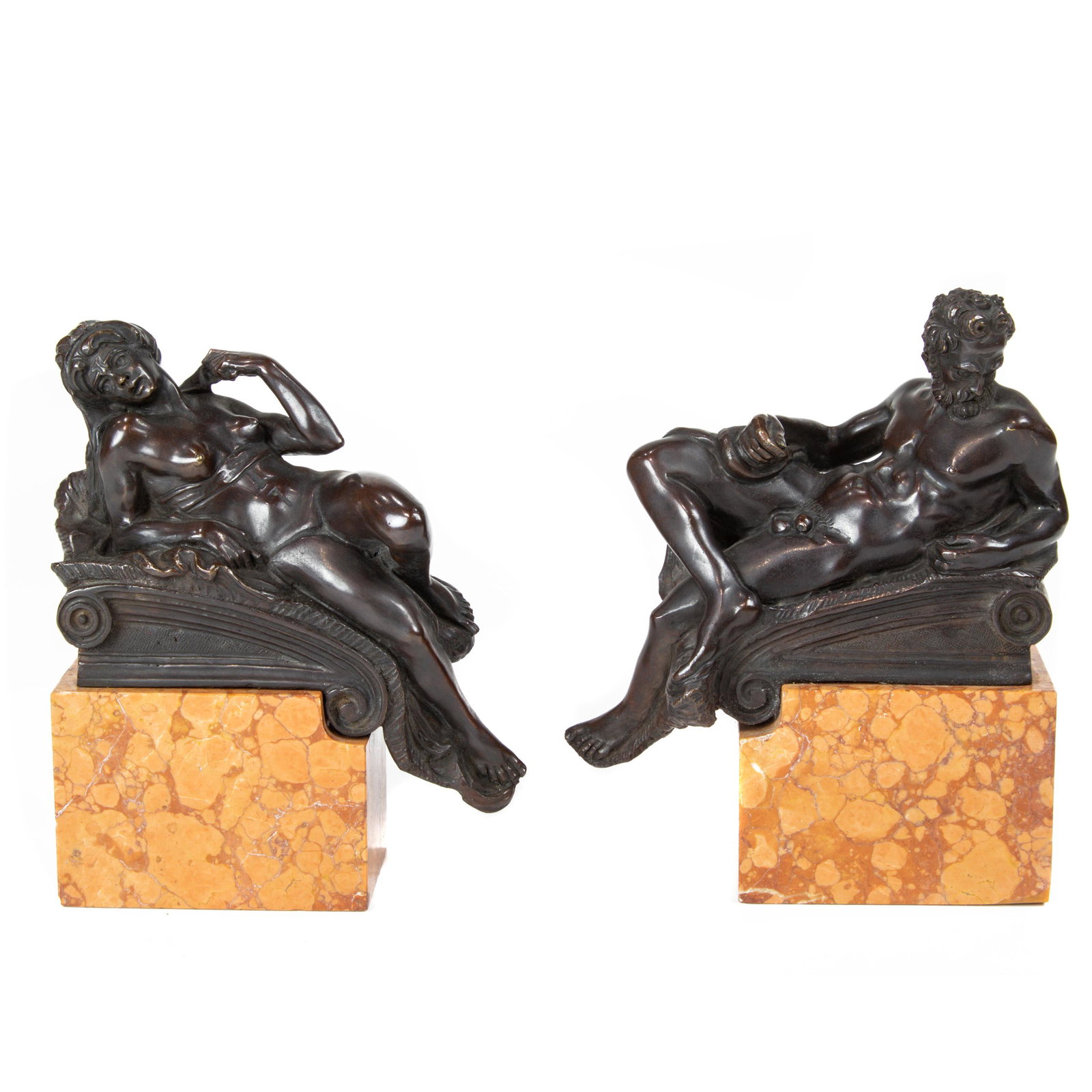 Italian Peter Bazzanti and sons bronze and marble (1 of 6)