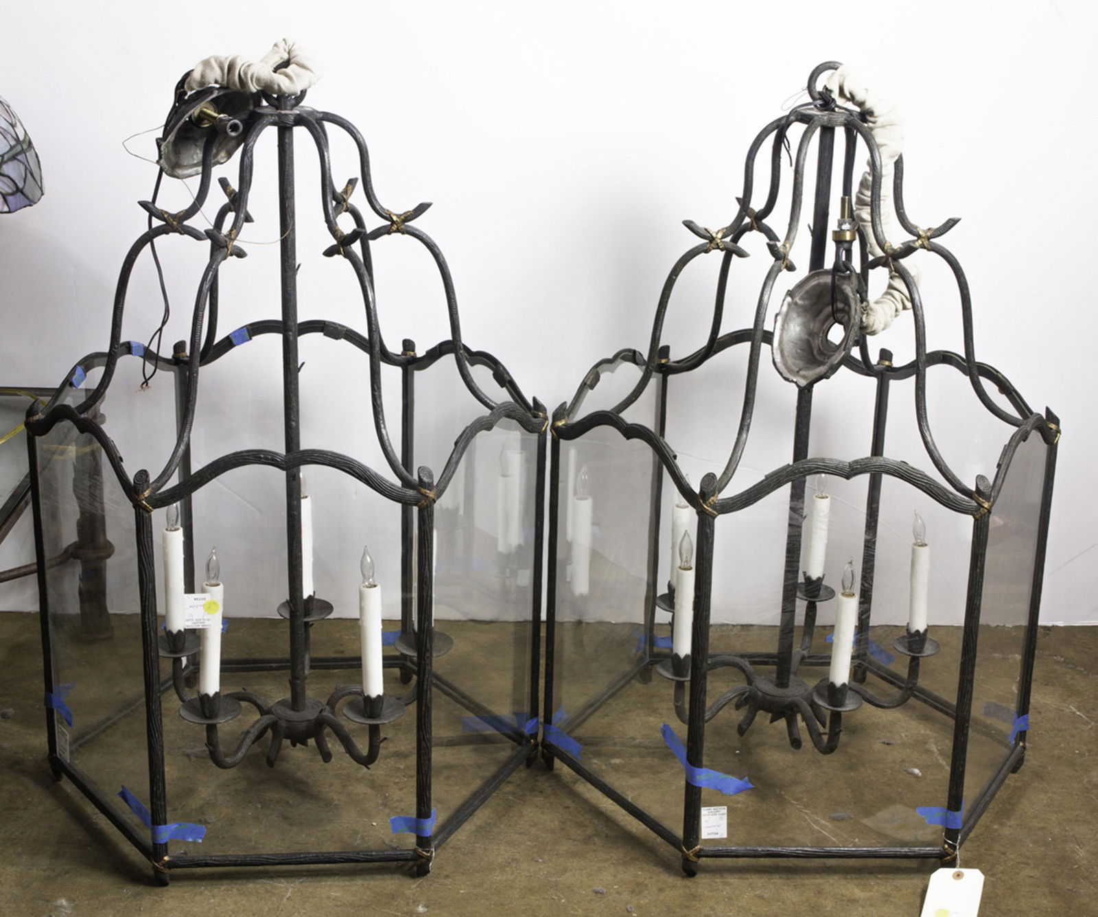 Neoclassical style pendant light fixtures (1 of 1)